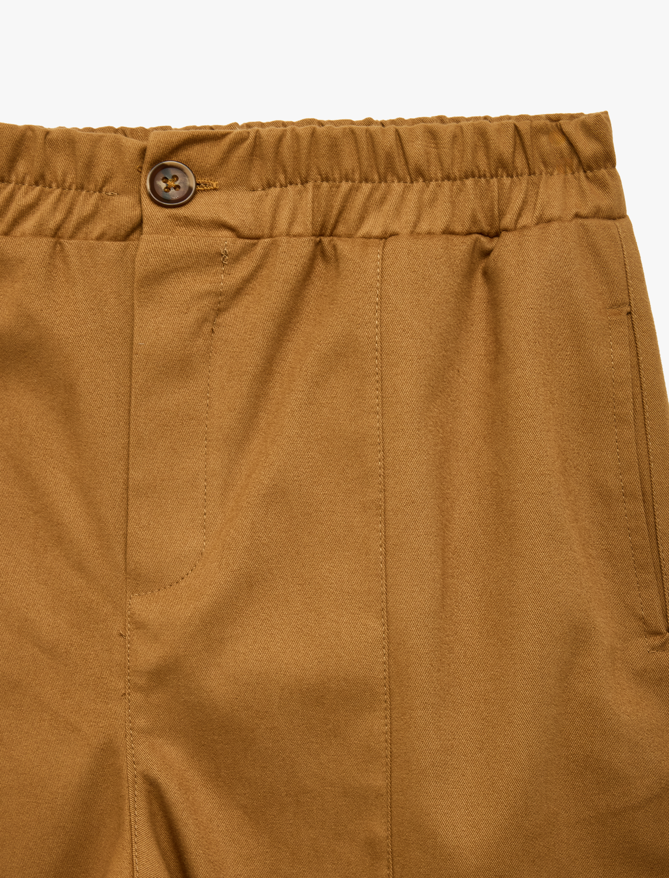  Erkek Çocuk Balon Pantolon Pamuklu Beli Lastikli Gabardin Kumaş