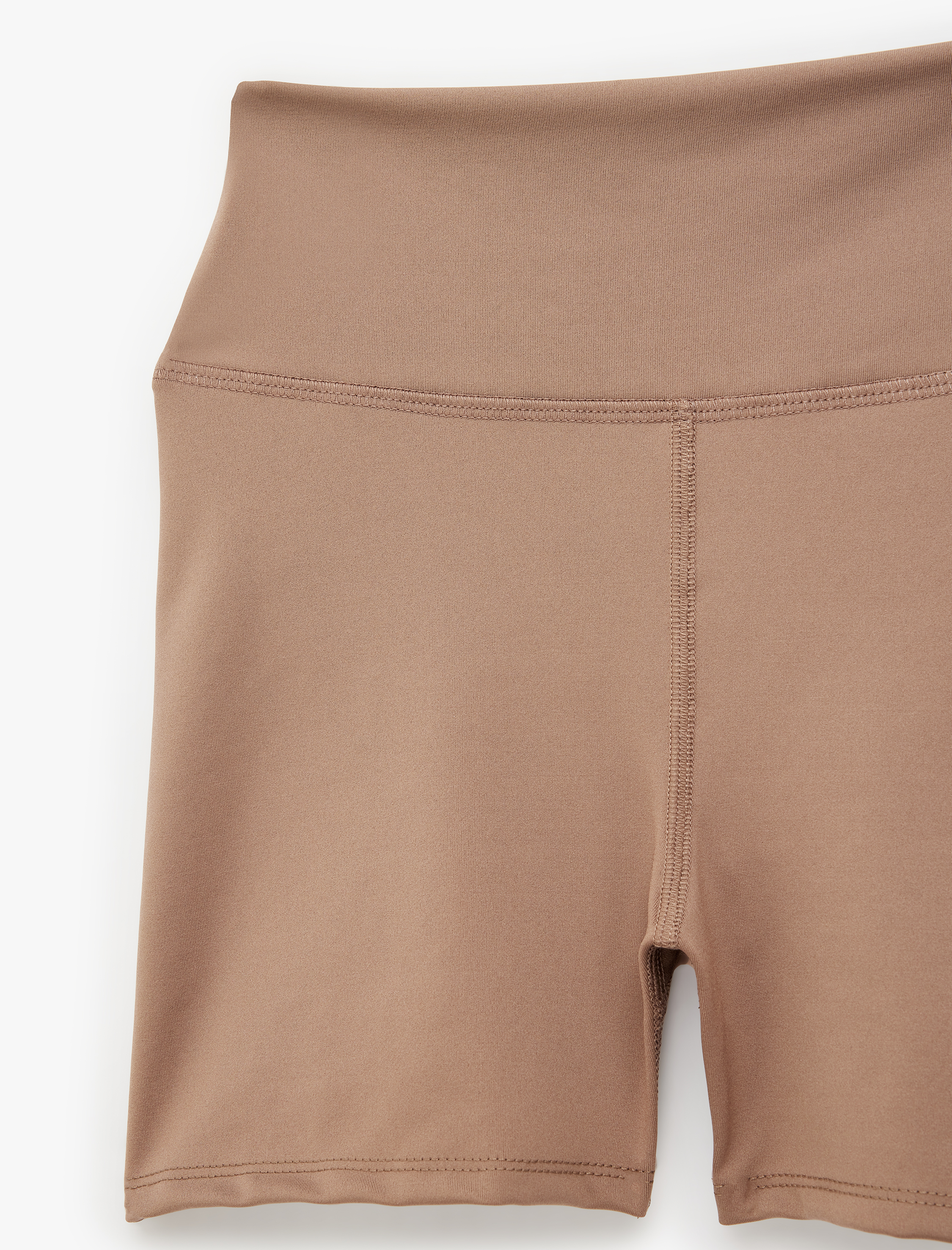   Yüksek Bel Slim Fit Dikiş Detaylı Spor Biker Tayt