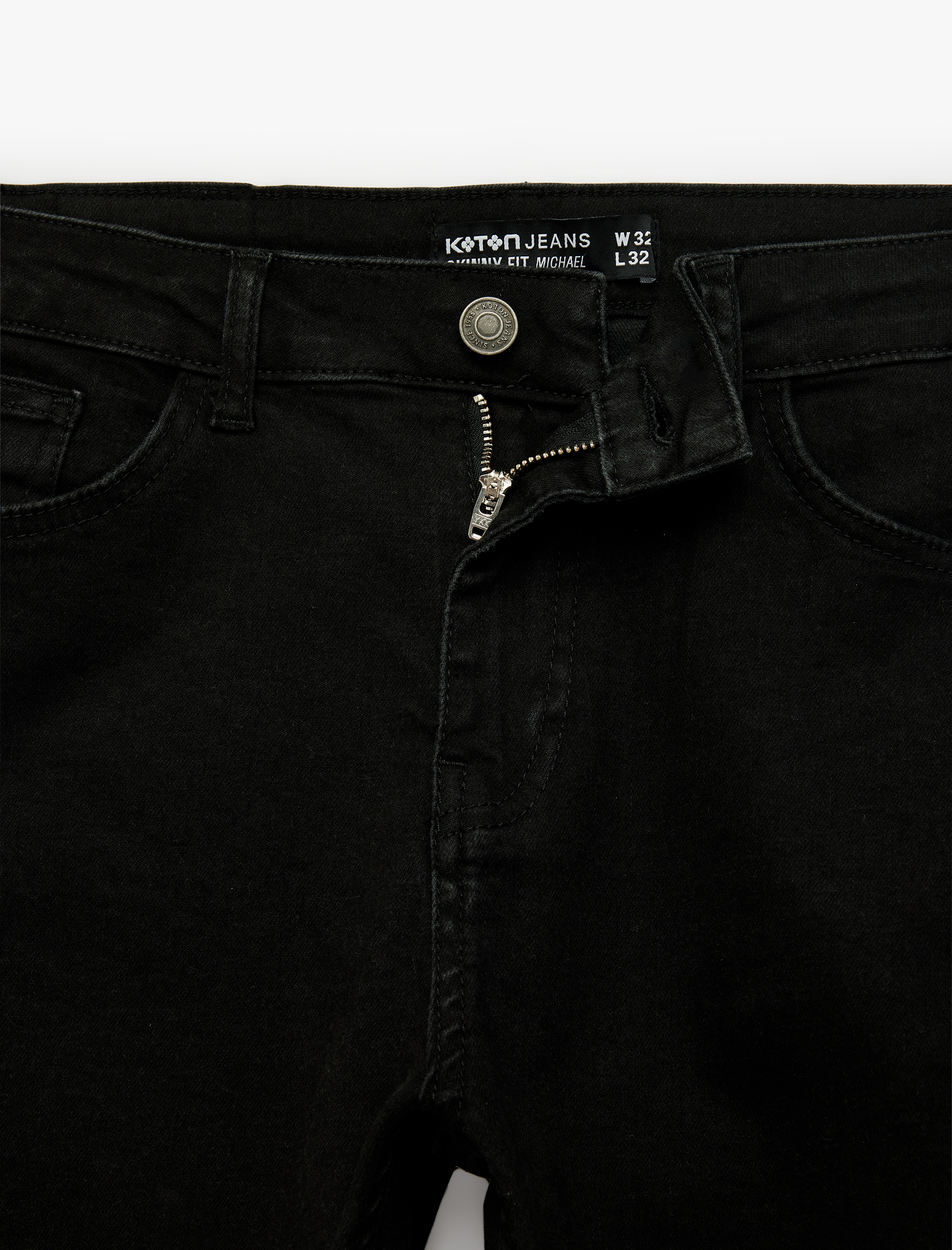   Pamuklu Normal Bel Cepli Skinny Push Up Denim Pantolon - Skinny Push Up Fit Jean
