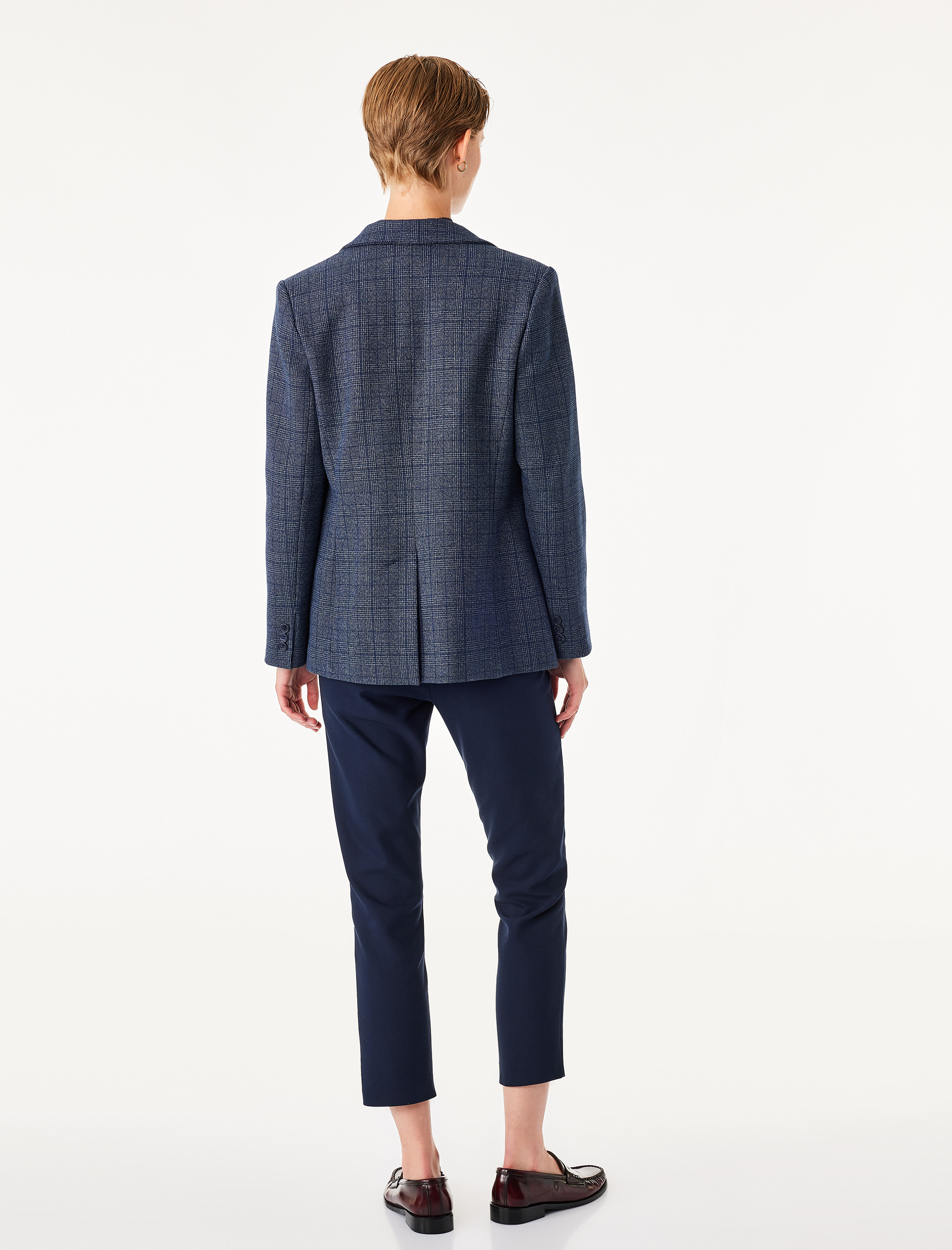   Cepli Düğmeli Slim Fit Normal Bel Cigarette Pantolon