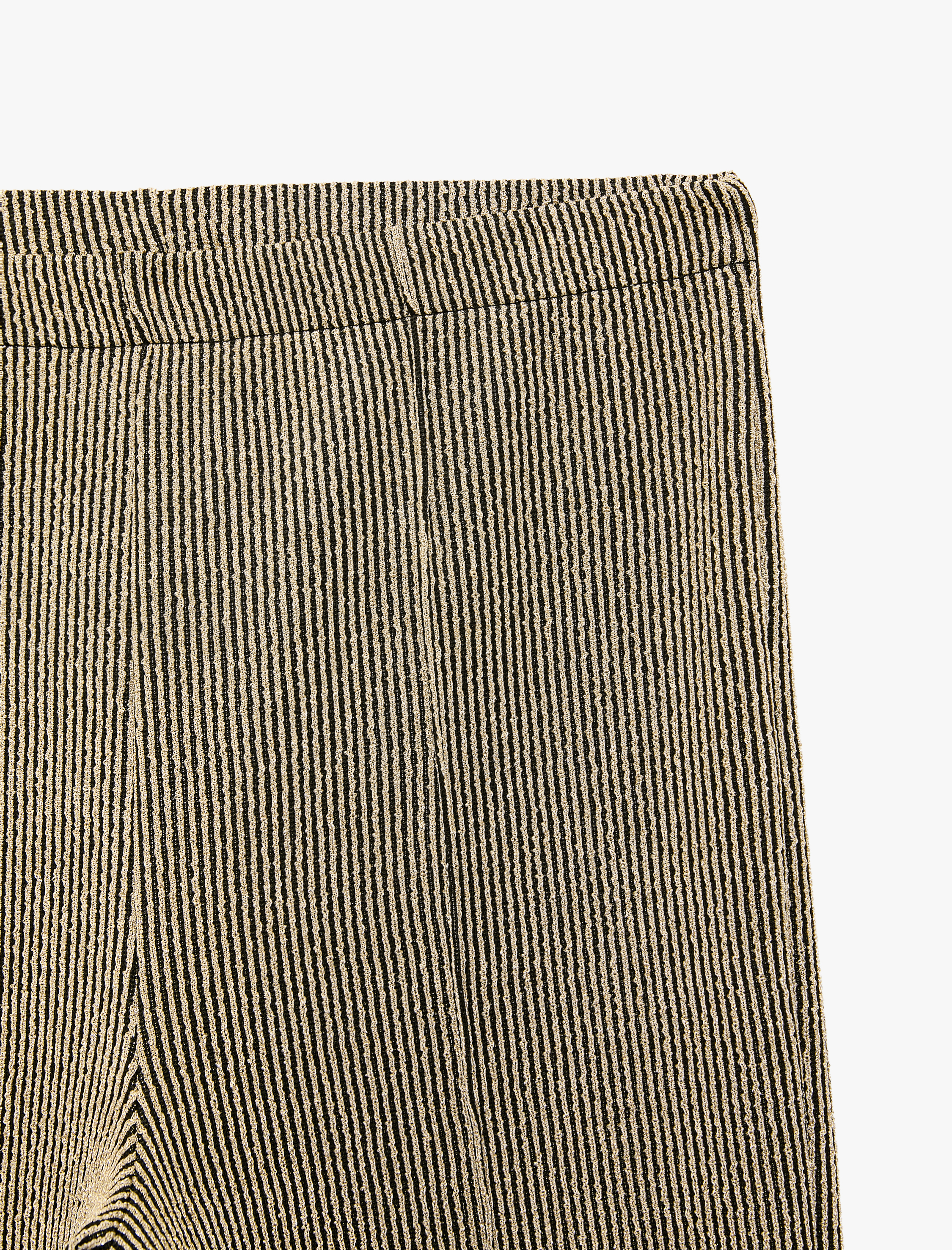   Kaşkorse Kumaş Nervürlü İspanyol Paça Pantolon