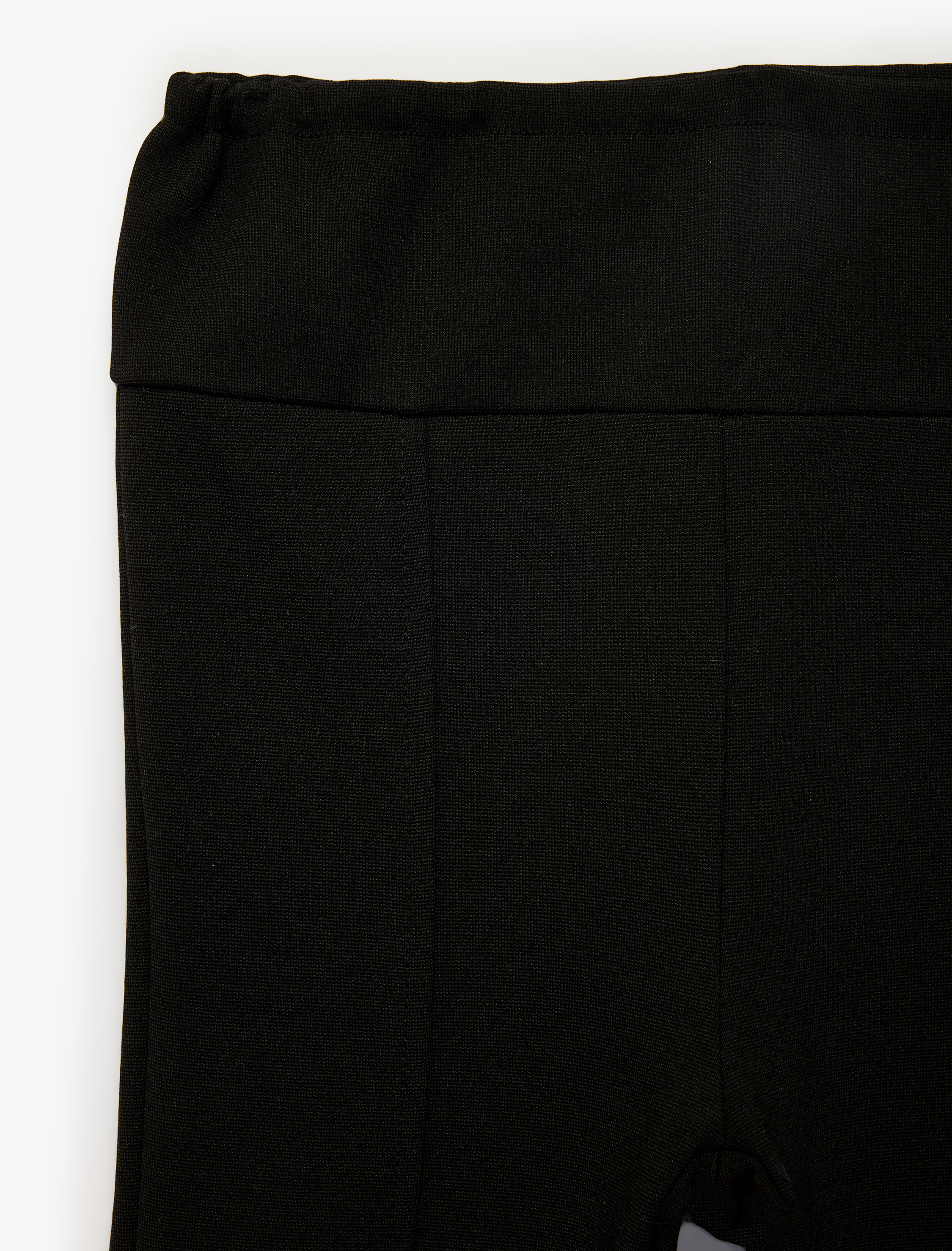  Kız Çocuk Viskon Karışımlı Slim Fit İspanyol Paça Tayt