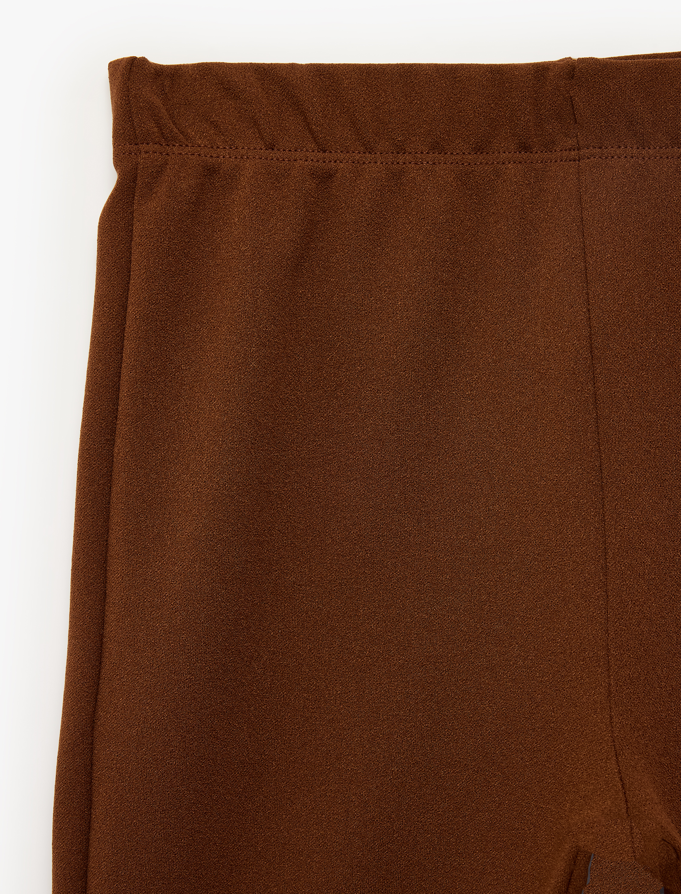  Kız Çocuk Yırtmaç Detaylı Slim Fit İspanyol Paça Tayt