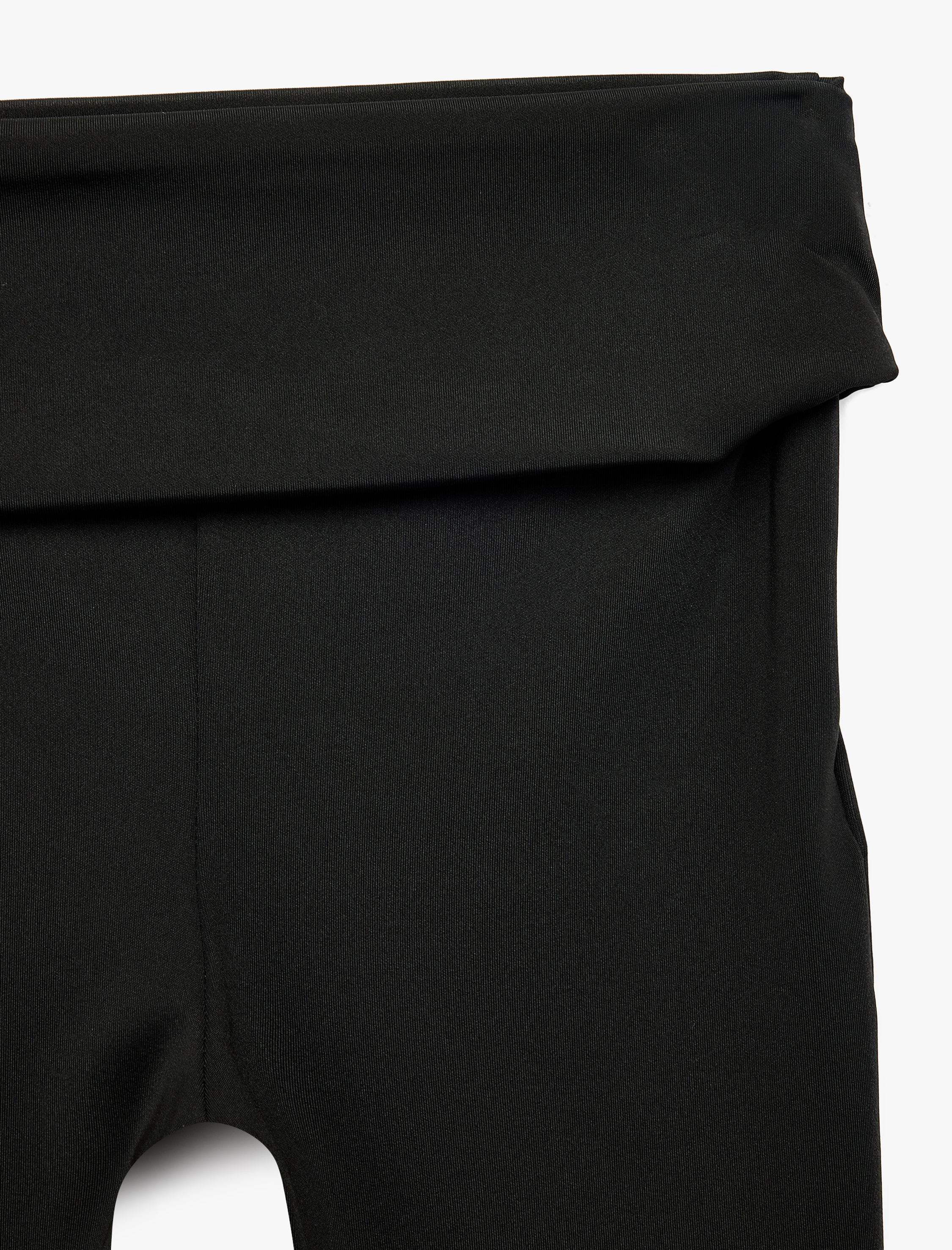  Kız Çocuk Beli Lastikli Slim Fit İspanyol Paça Tayt