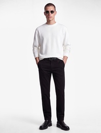 Viskon Karışımlı Cepli Gabardin Slim Fit Kumaş Pantolon
