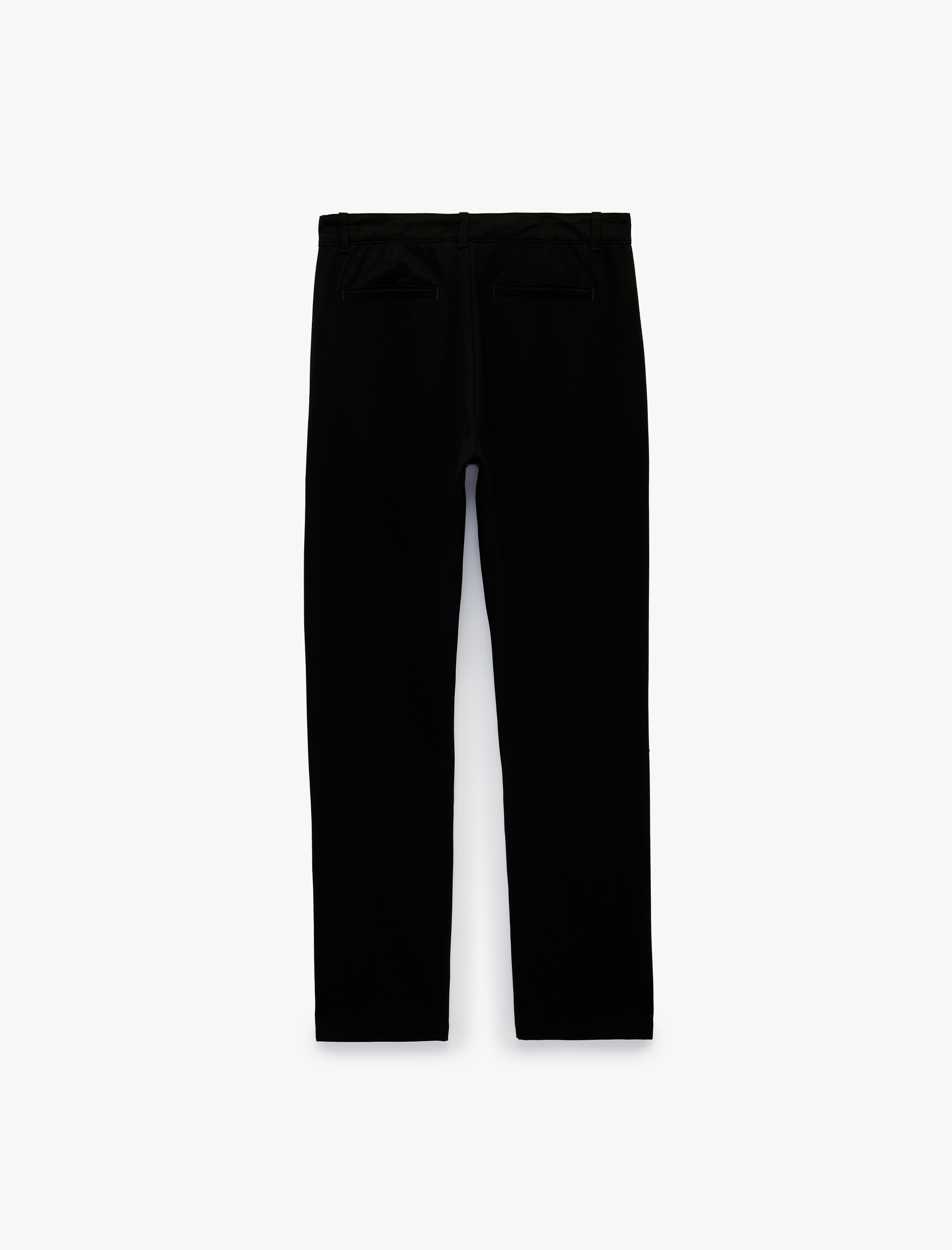   Viskon Karışımlı Cepli Gabardin Slim Fit Kumaş Pantolon