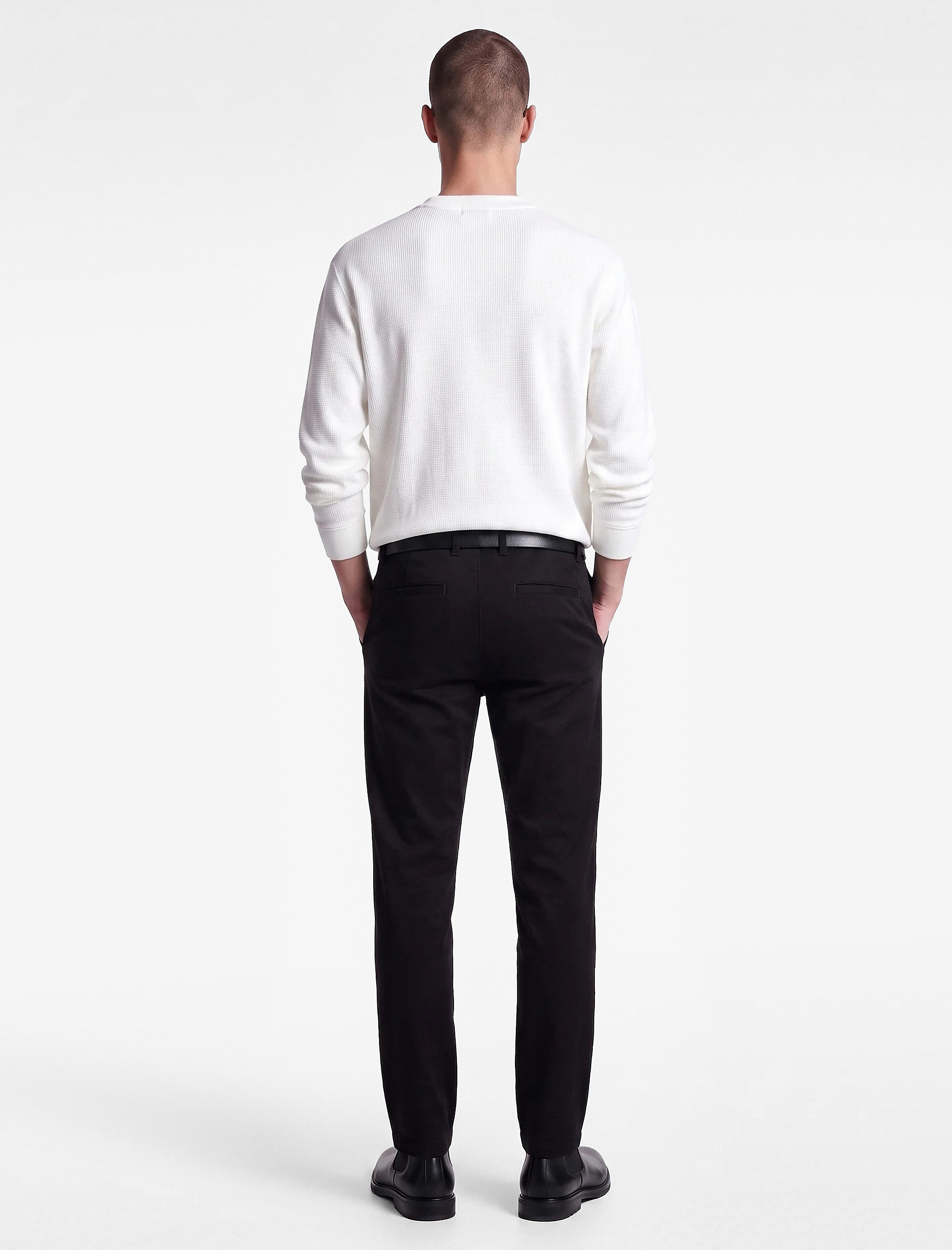   Viskon Karışımlı Cepli Gabardin Slim Fit Kumaş Pantolon