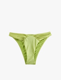 Büzgü Detaylı Brazilian Bikini Altı