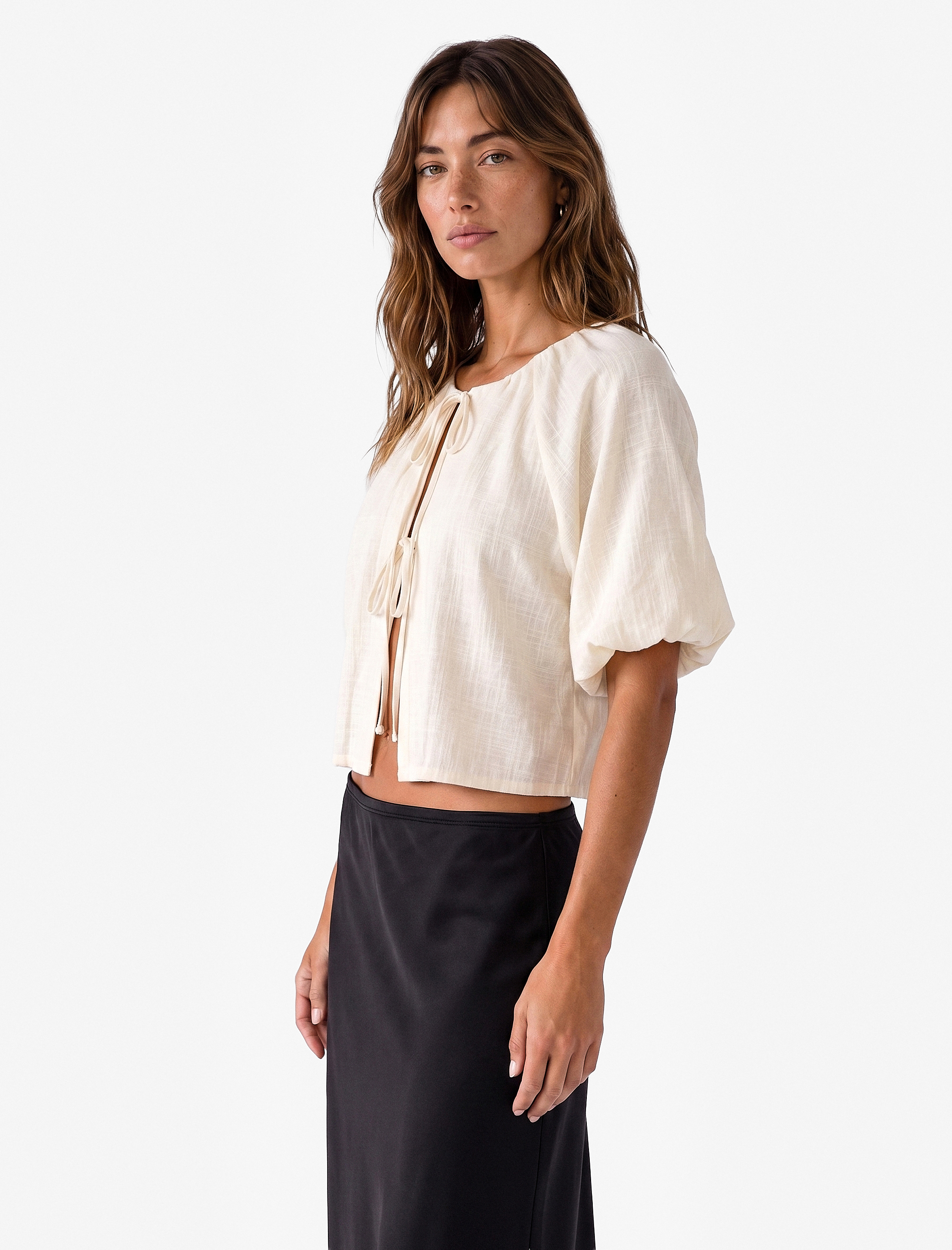   Regular Fit Balık Kesim Midi Etek