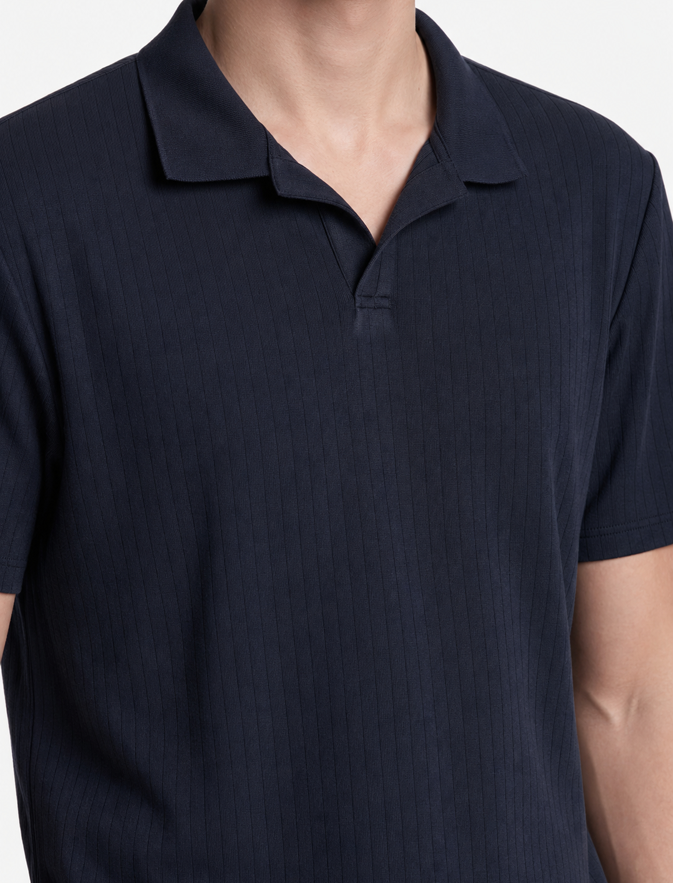   Kısa Kollu Pamuklu Slim Fit Polo Yaka Tişört