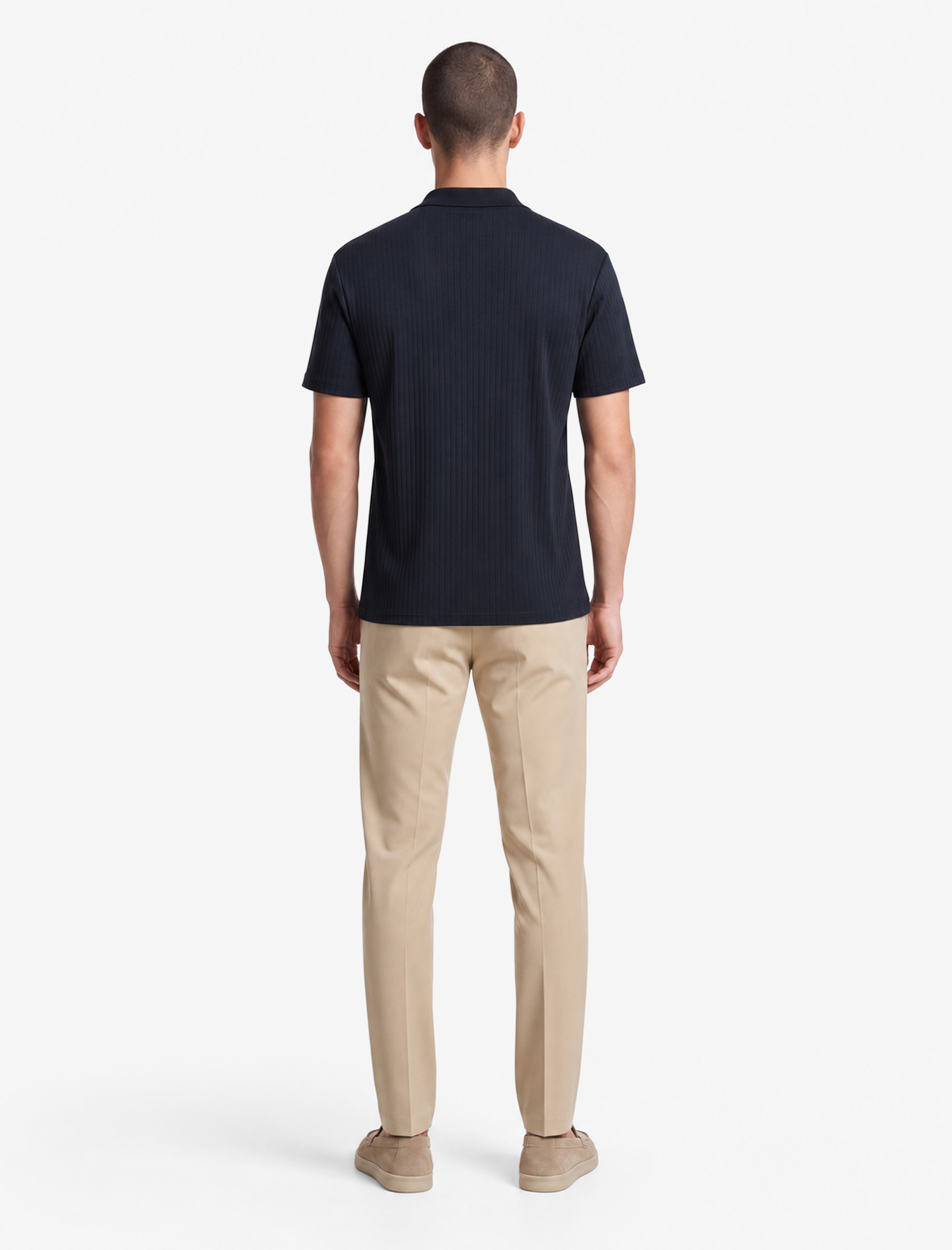   Kısa Kollu Pamuklu Slim Fit Polo Yaka Tişört