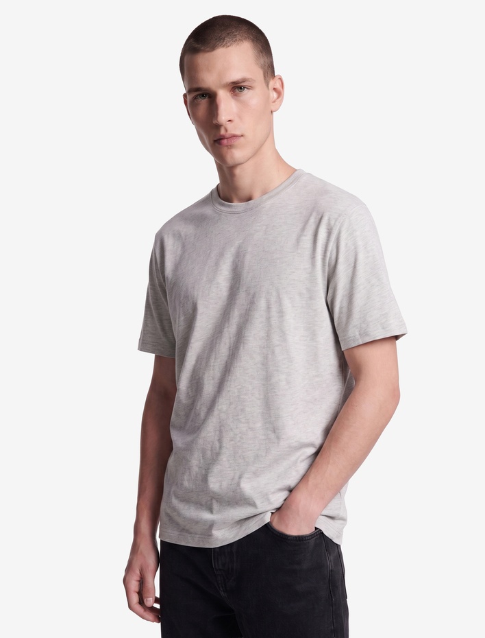  Regular Fit Bisiklet Yaka Kısa Kollu Basic Tişört
