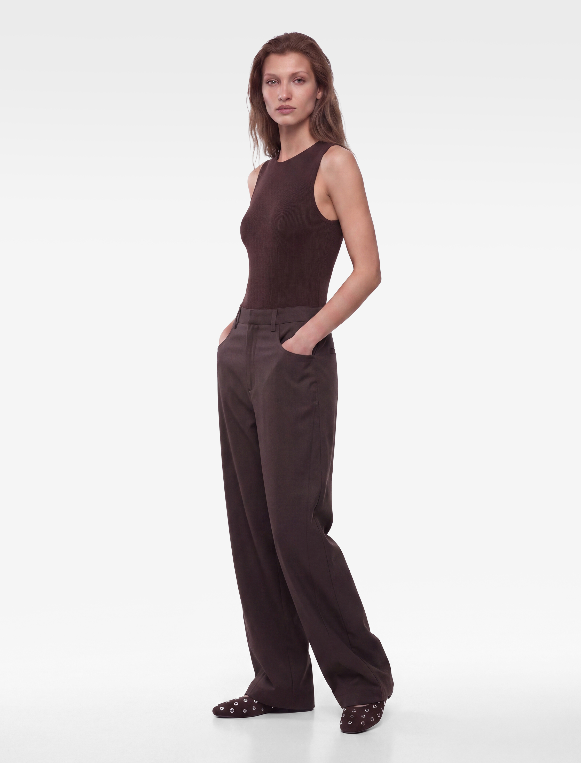   Slim Fit Kolsuz Bisiklet Yaka Bodysuit