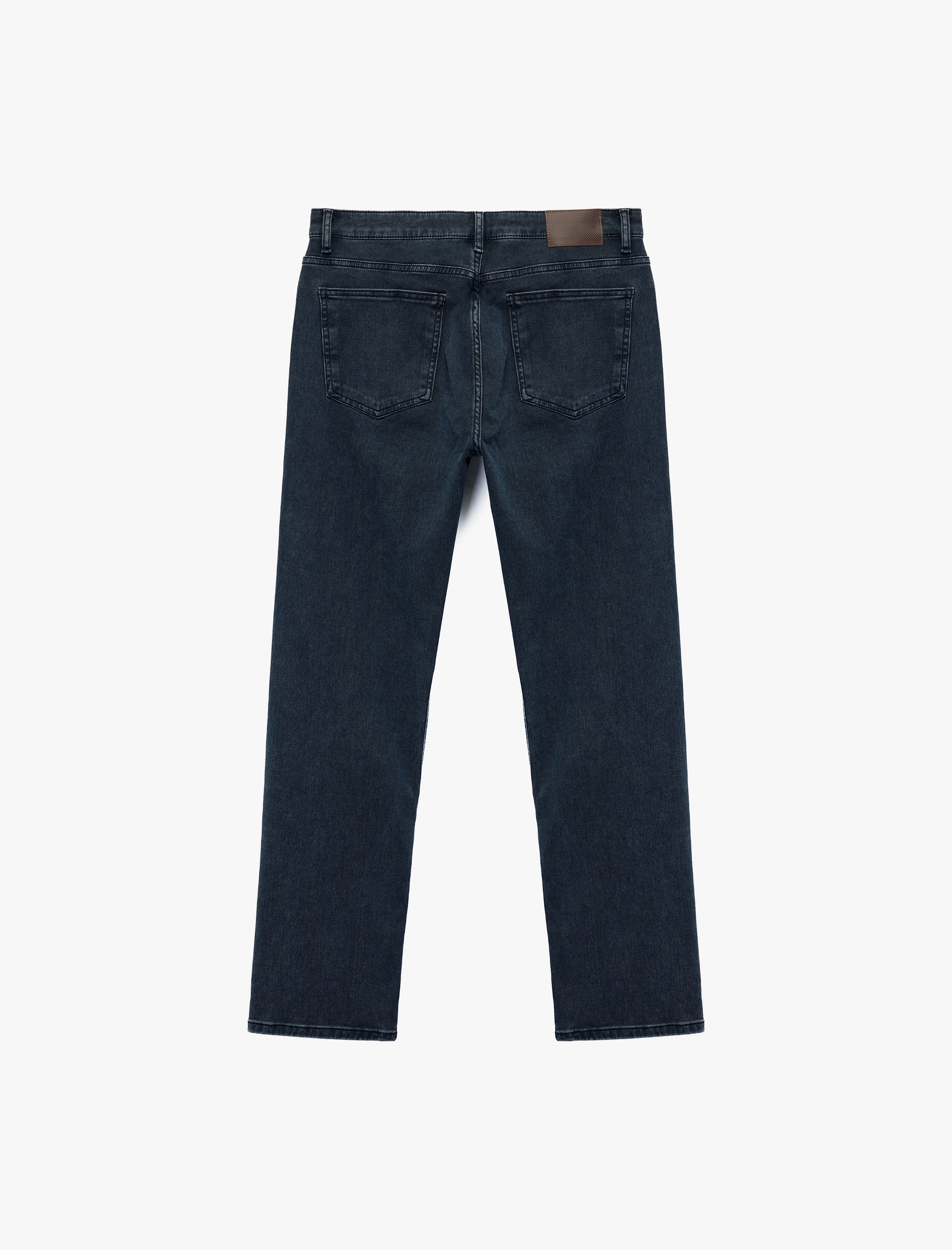   Normal Bel Pamuklu Straight Fit Jean Pantolon - Mark Jean