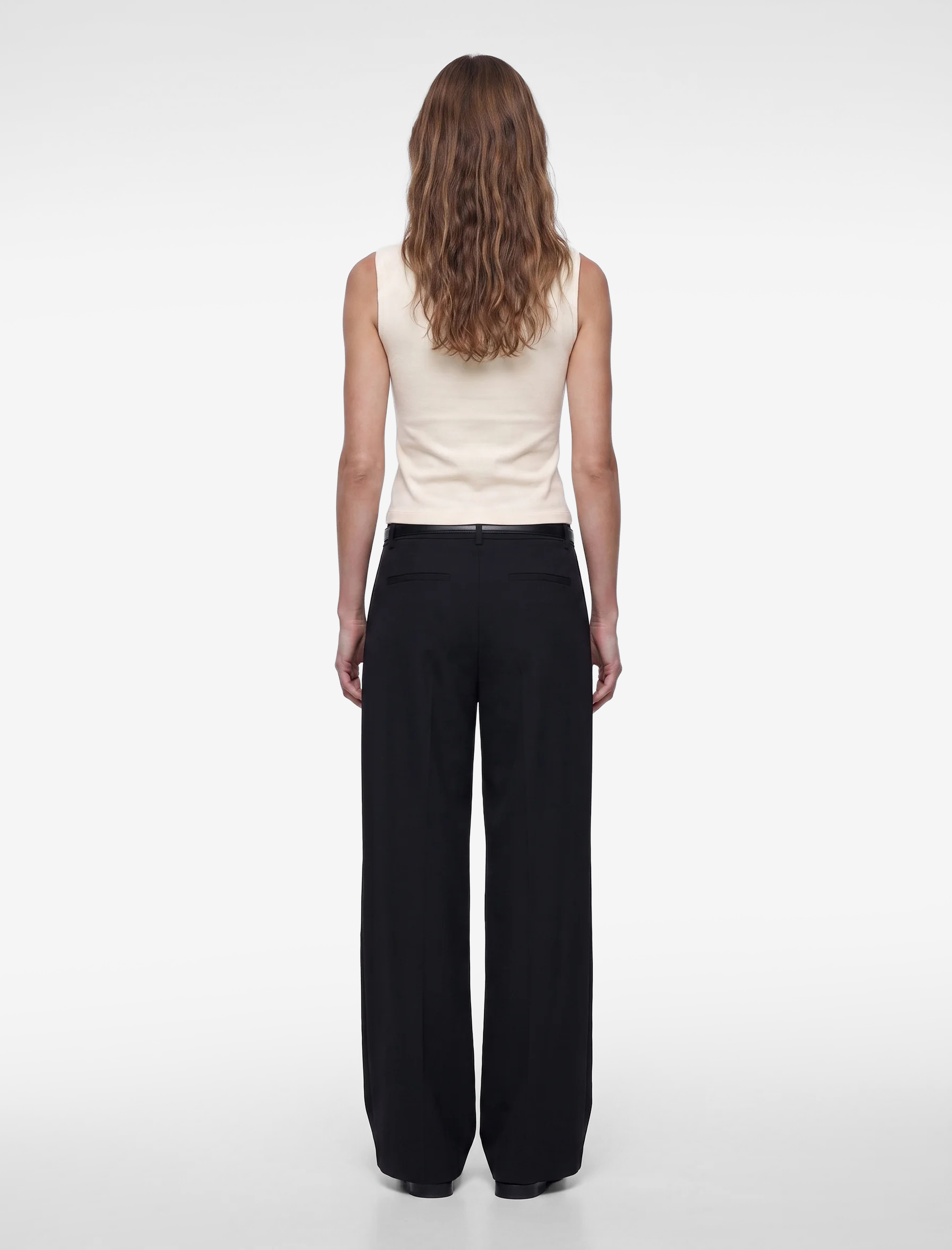   Pamuklu Dik Yaka Slim Fit Kolsuz Body