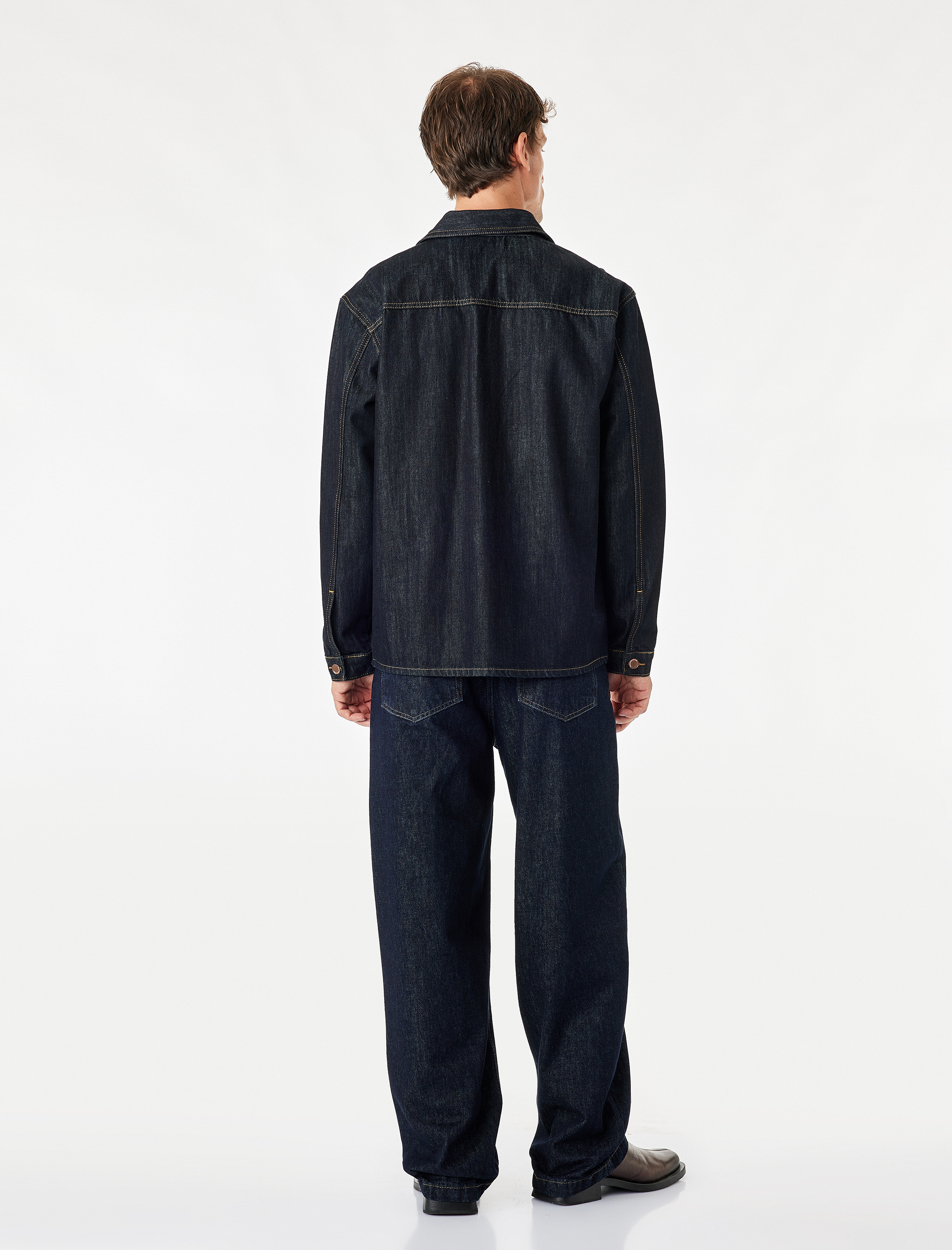   Normal Bel Bol Pamuklu Cepli Super Baggy Jean Pantolon