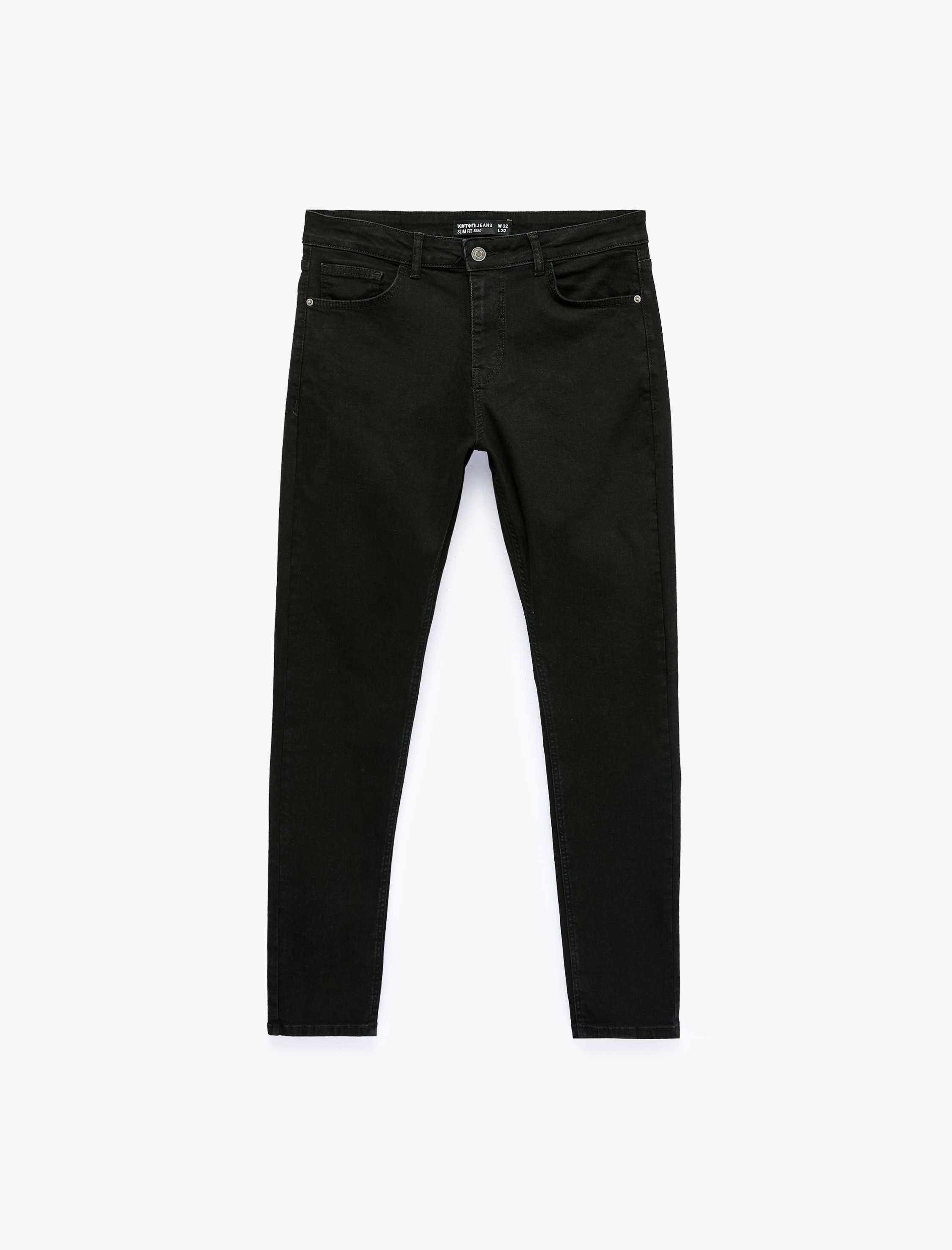   Normal Bel Pamuklu Cepli Slim Fit Jean Pantolon - Brad Jean
