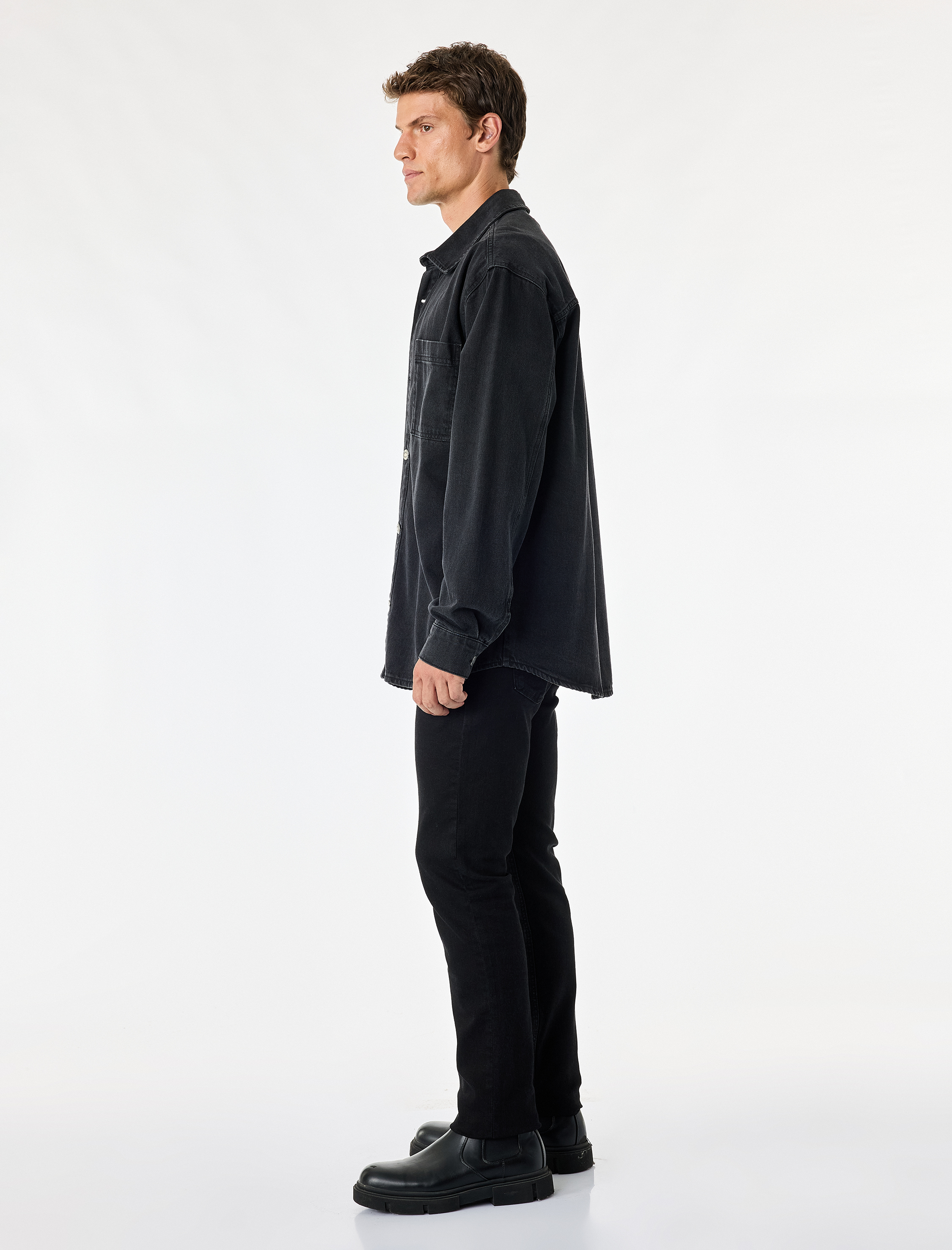   Normal Bel Pamuklu Cepli Slim Fit Jean Pantolon - Brad Jean