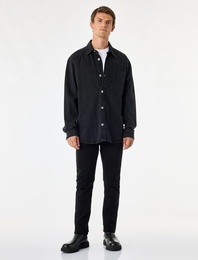 Normal Bel Pamuklu Cepli Slim Fit Jean Pantolon - Brad Jean