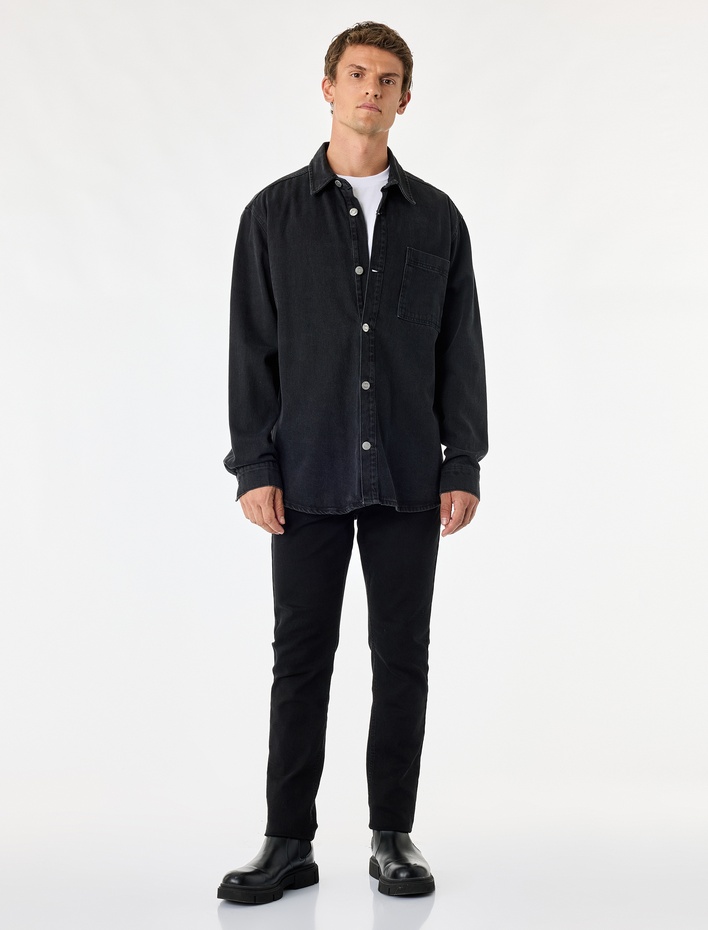  Normal Bel Pamuklu Cepli Slim Fit Jean Pantolon - Brad Jean