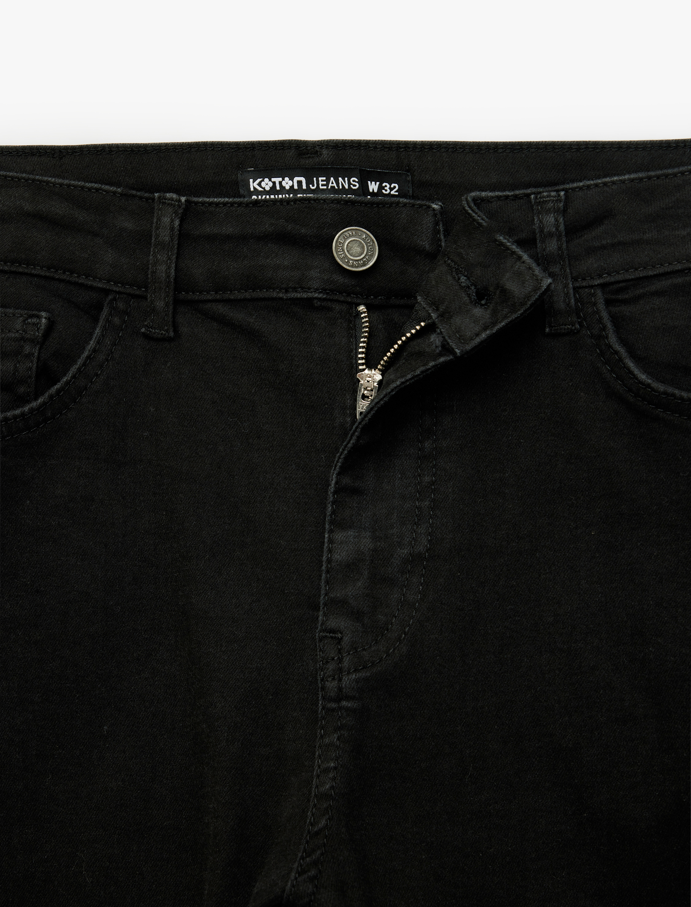   Pamuklu Normal Bel Cepli Skinny Push Up Denim Pantolon - Skinny Push Up Fit Jean
