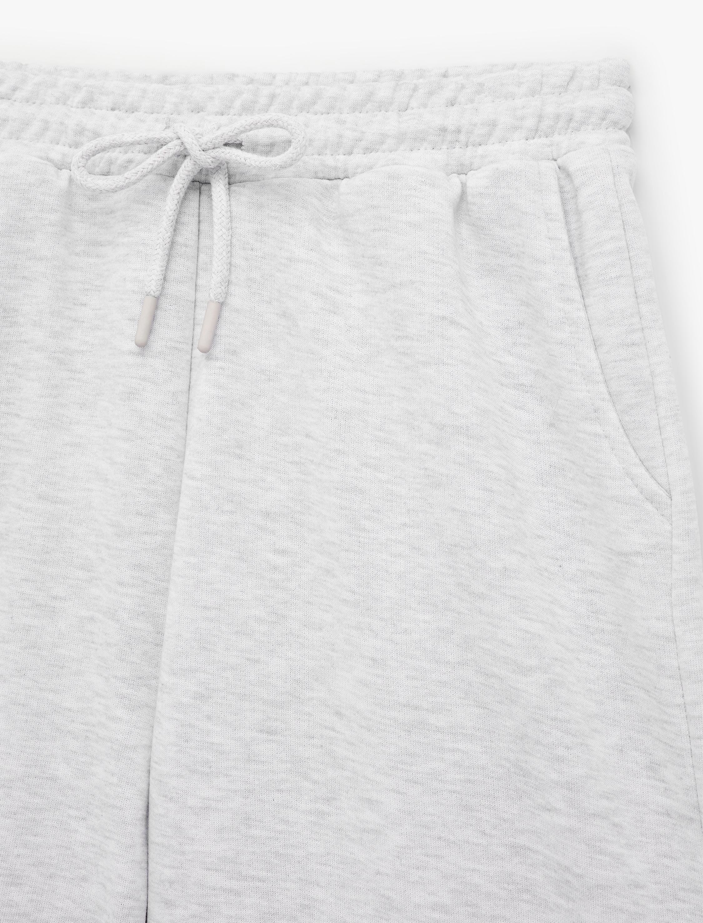   Beli Lastikli Pamuk Karışımlı Rahat Kesim Şort Pijama Altı