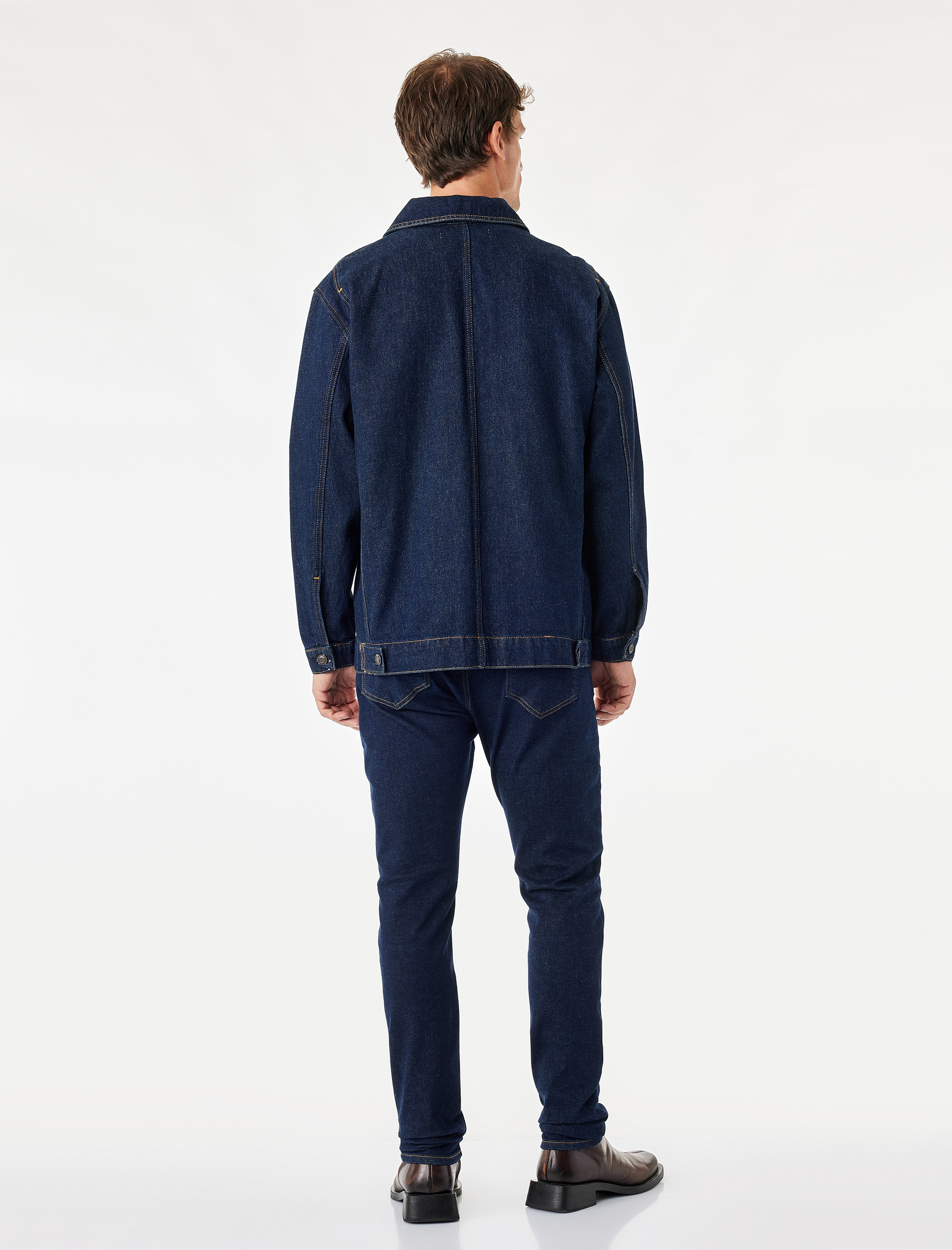   Normal Bel Cepli Pamuklu Jean Pantolon - Skinny Push Up Fit Jean