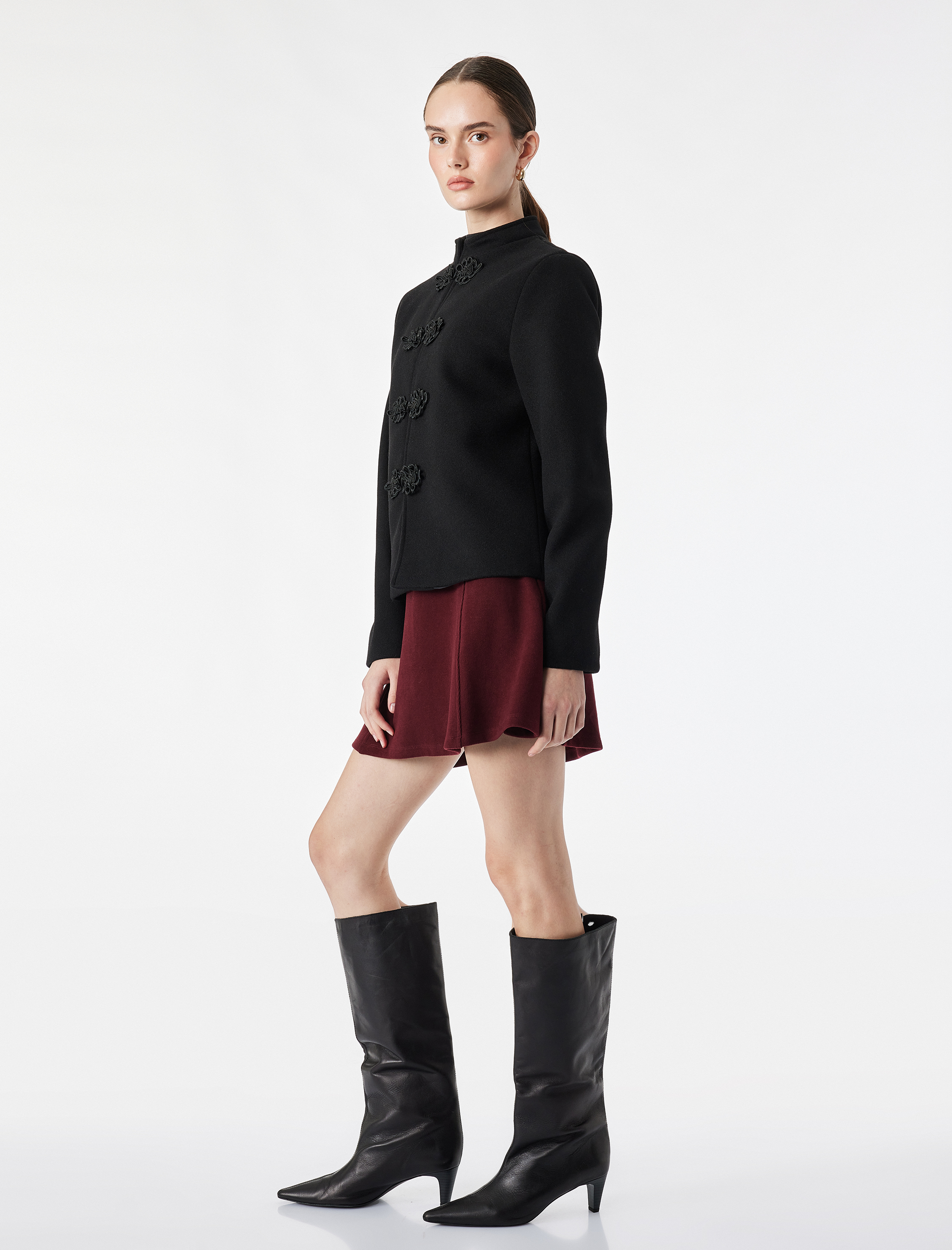   Slim Fit A Kesim Mini Etek