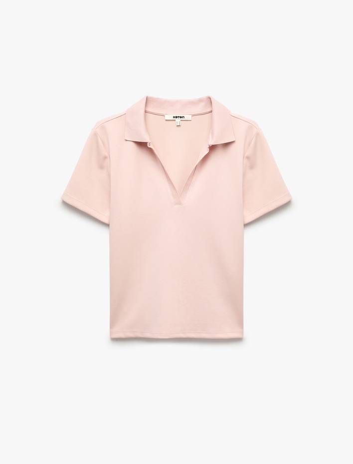  Regular Fit Kısa Kollu Polo Yaka Tişört