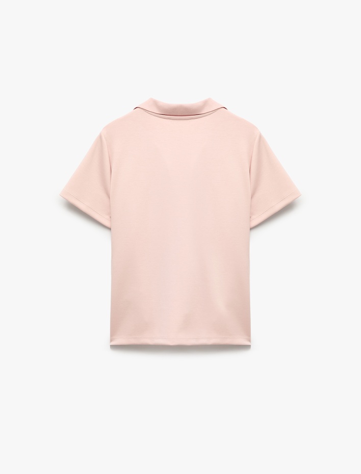  Regular Fit Kısa Kollu Polo Yaka Tişört