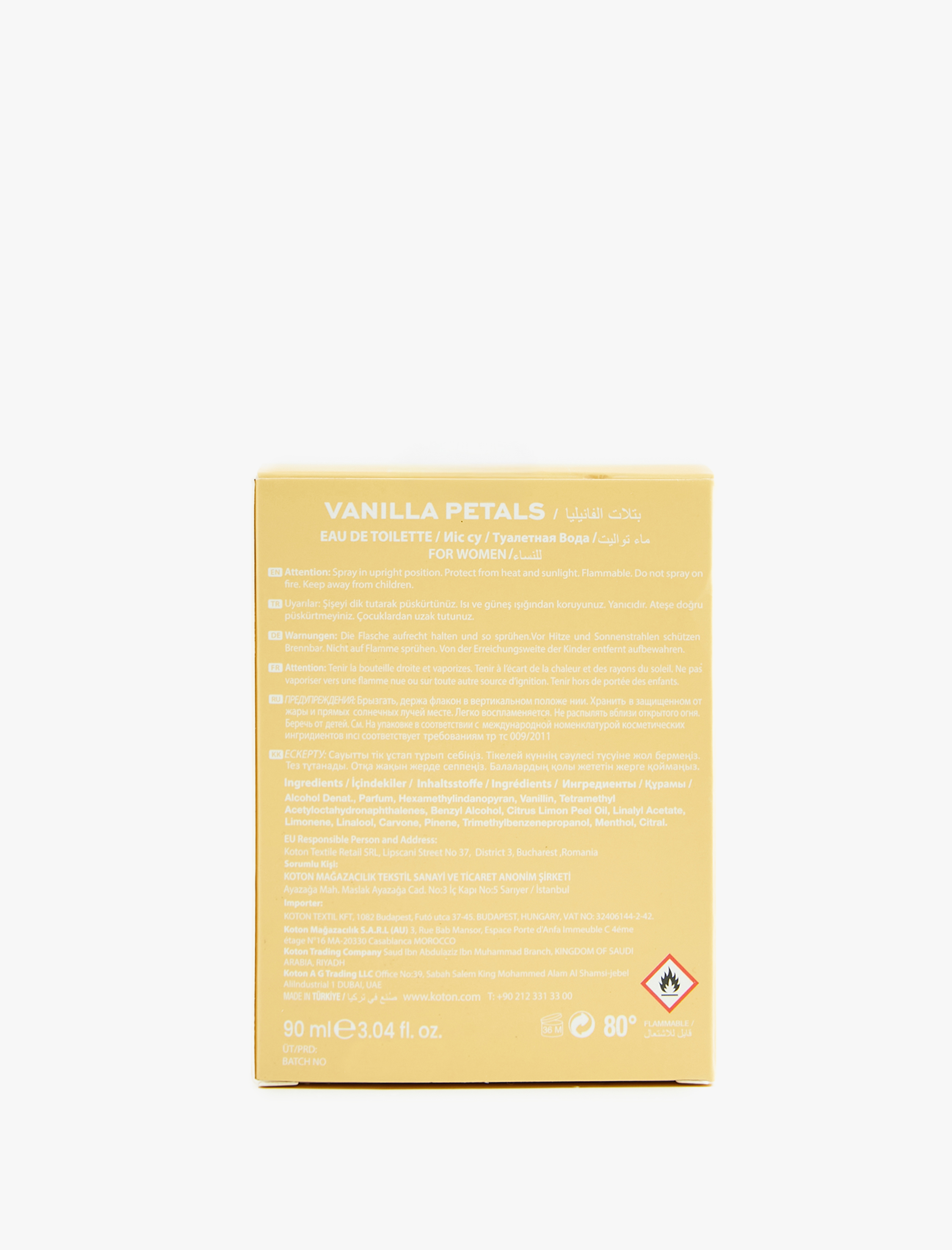  Kadın Parfüm Vanilla Petals 90 ML