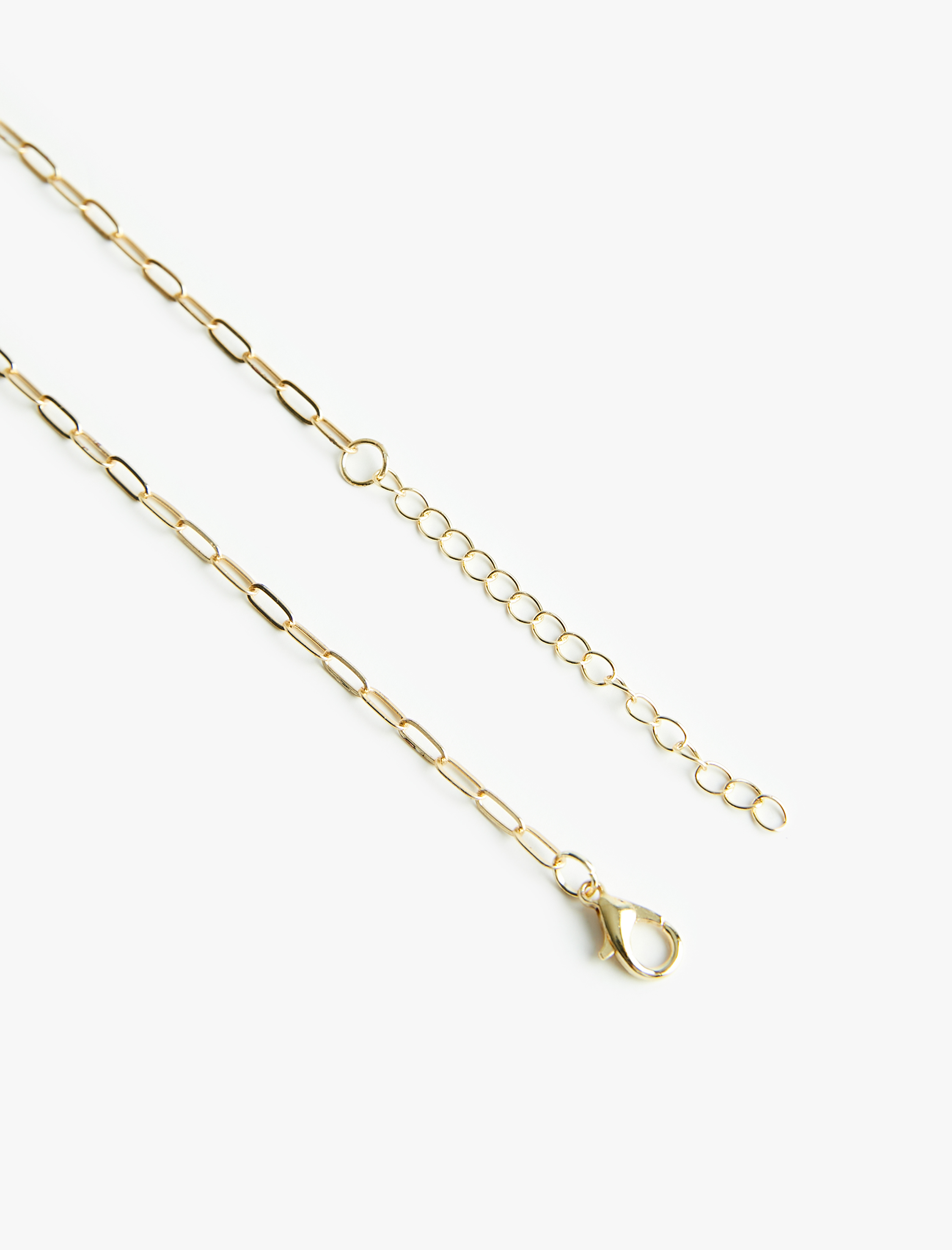  Kadın Charm Detaylı Zincir Kolye