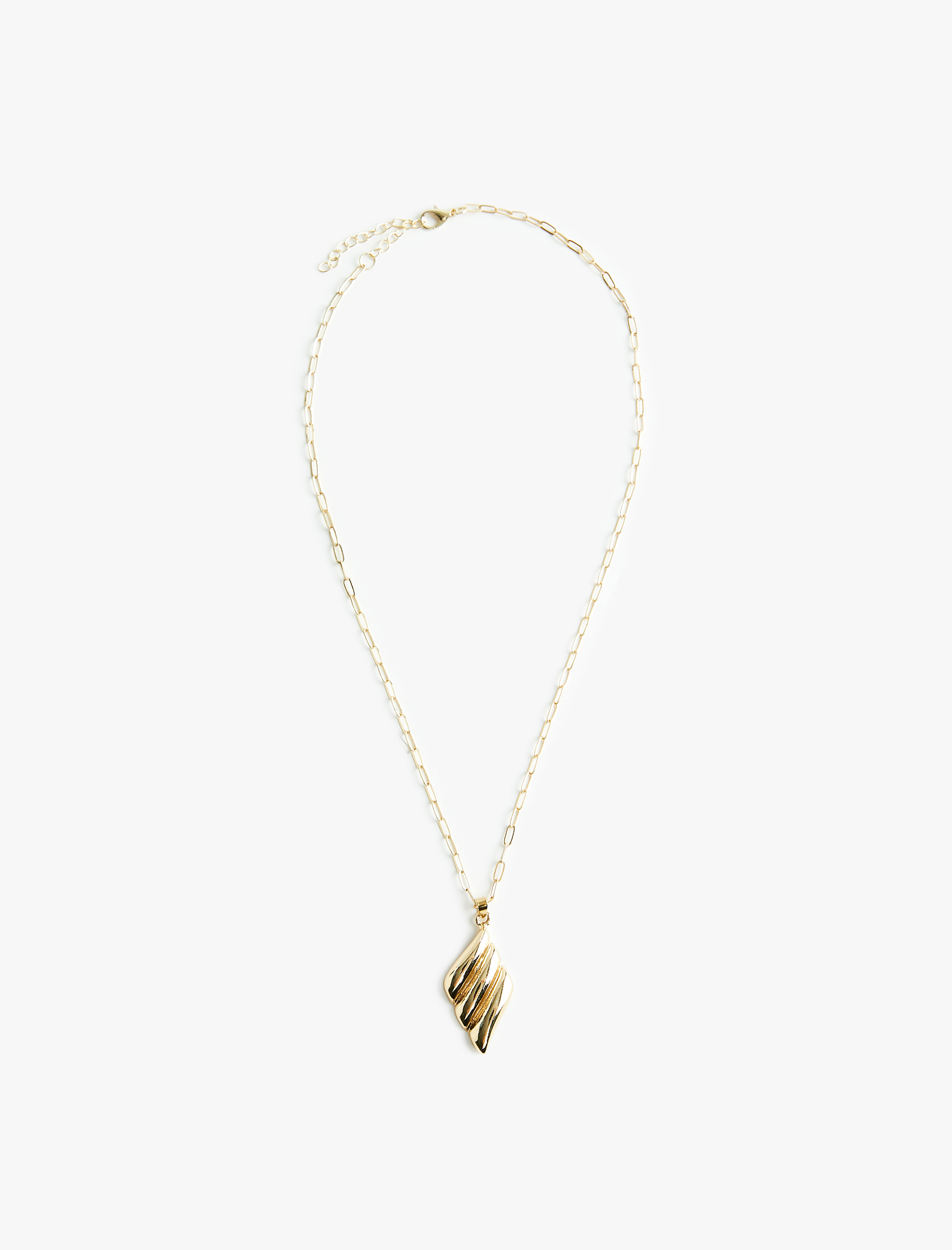  Kadın Charm Detaylı Zincir Kolye