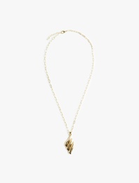 Charm Detaylı Zincir Kolye