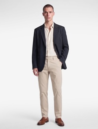 Düğmeli Uzun Kollu Kapaklı Cepli Mono Yaka Blazer Ceket