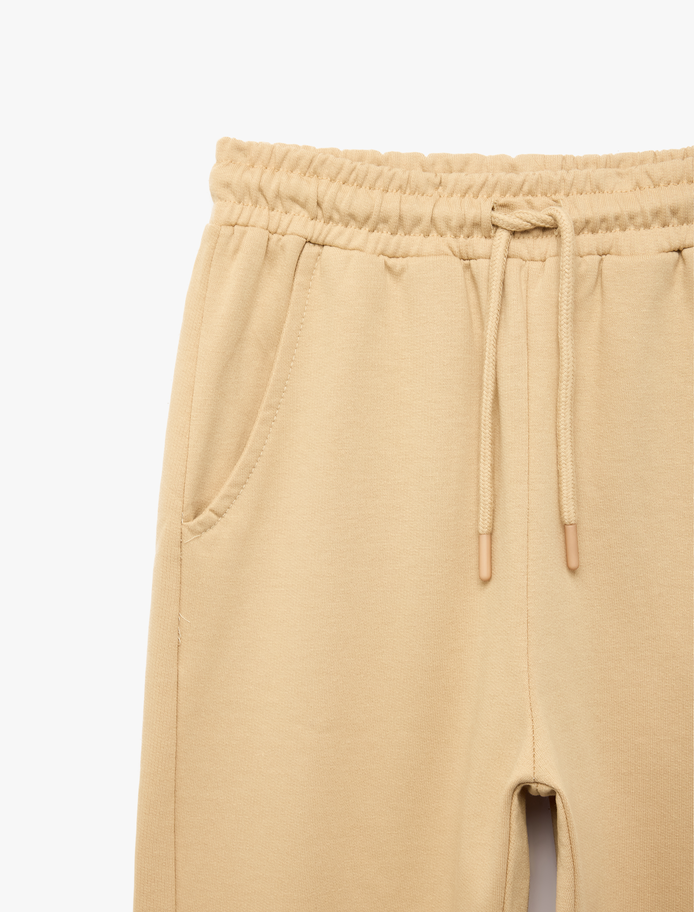  Erkek Çocuk Pamuklu Beli Lastikli Şardonlu Jogger Basic Eşofman Altı