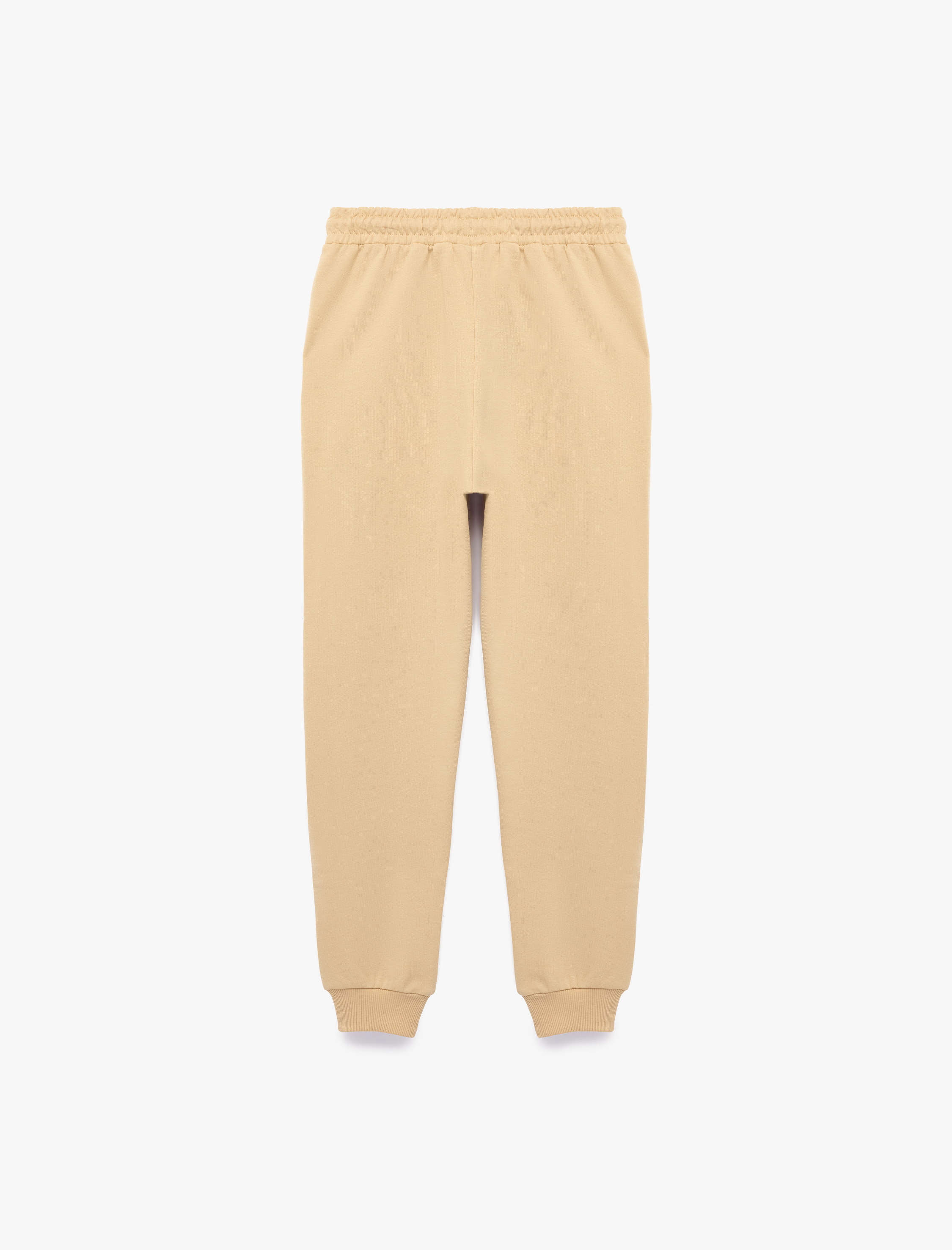  Erkek Çocuk Pamuklu Beli Lastikli Şardonlu Jogger Basic Eşofman Altı