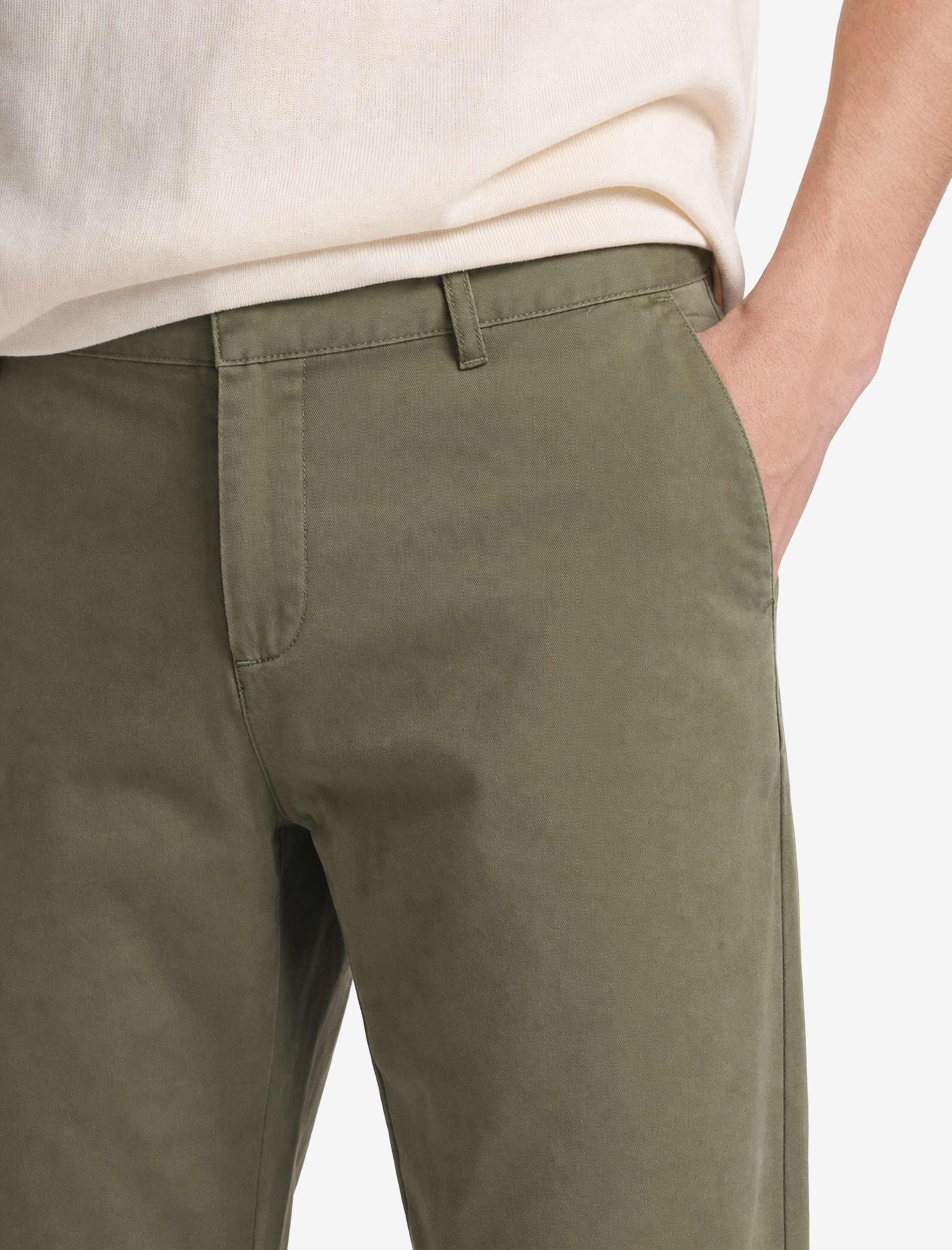   Pamuklu Cepli Gabardin Slim Fit Pantolon