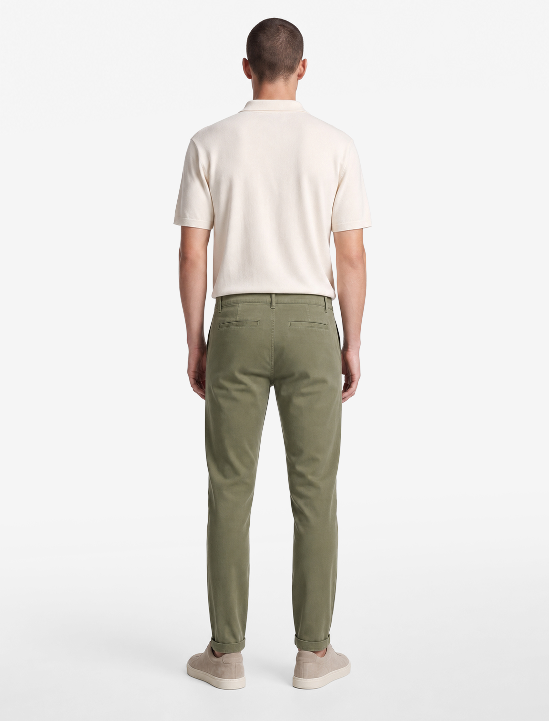   Pamuklu Cepli Gabardin Slim Fit Pantolon