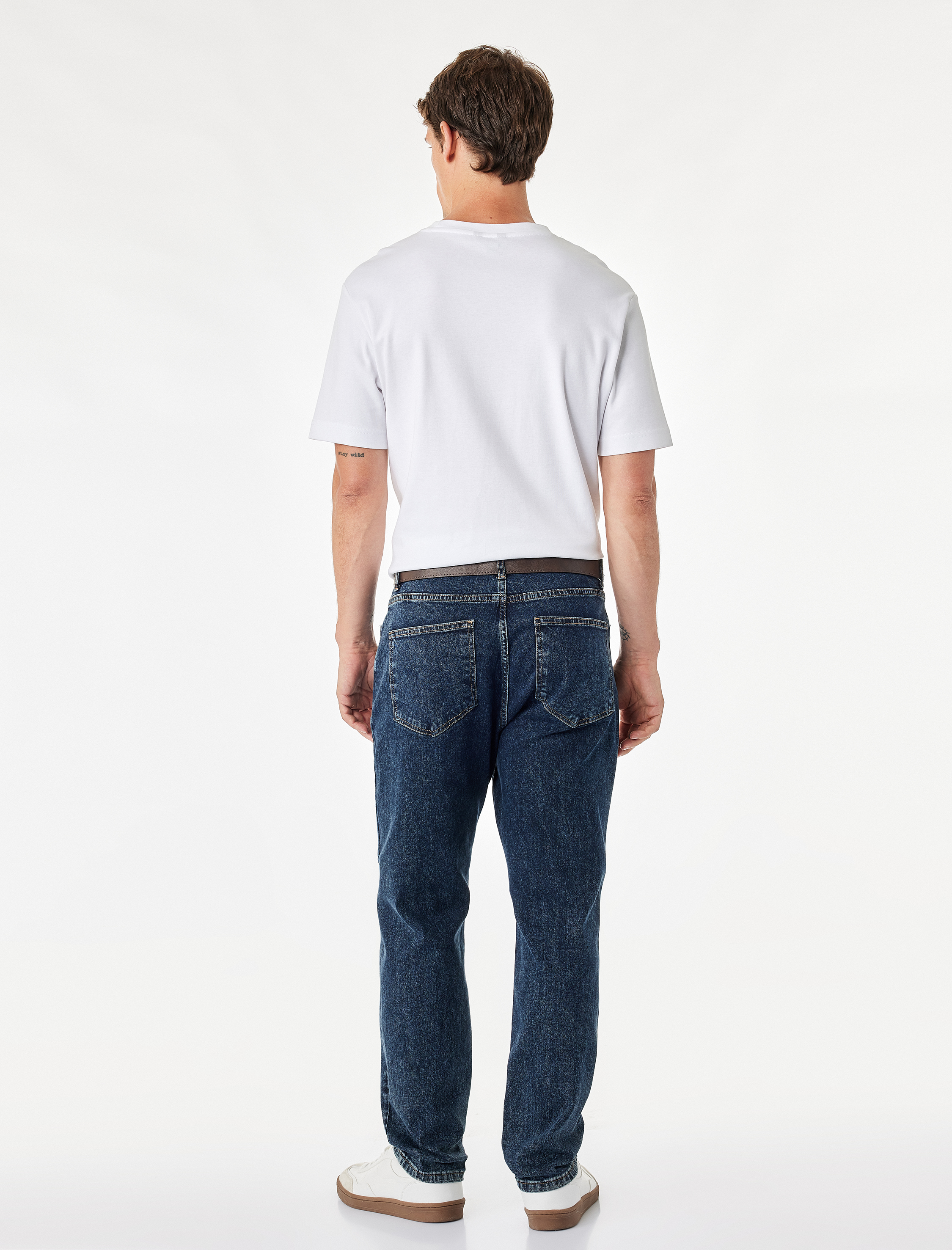   Normal Bel Cepli Pamuklu Tapered Fit Jean Pantolon - Joe Jean