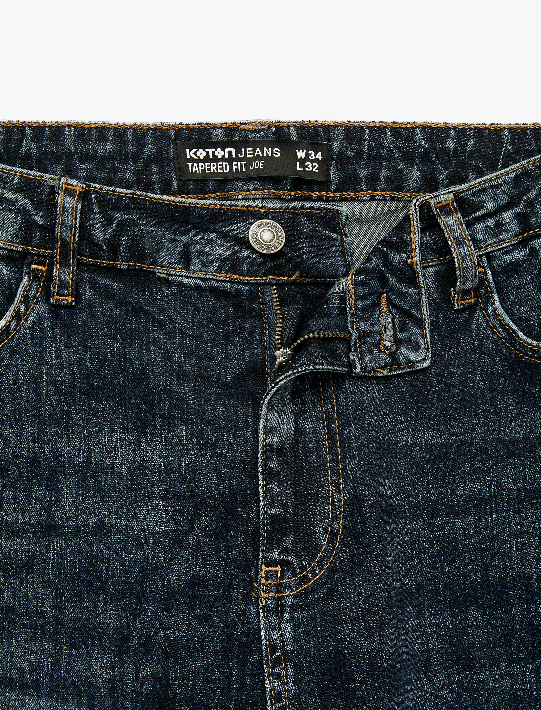   Normal Bel Cepli Pamuklu Tapered Fit Jean Pantolon - Joe Jean