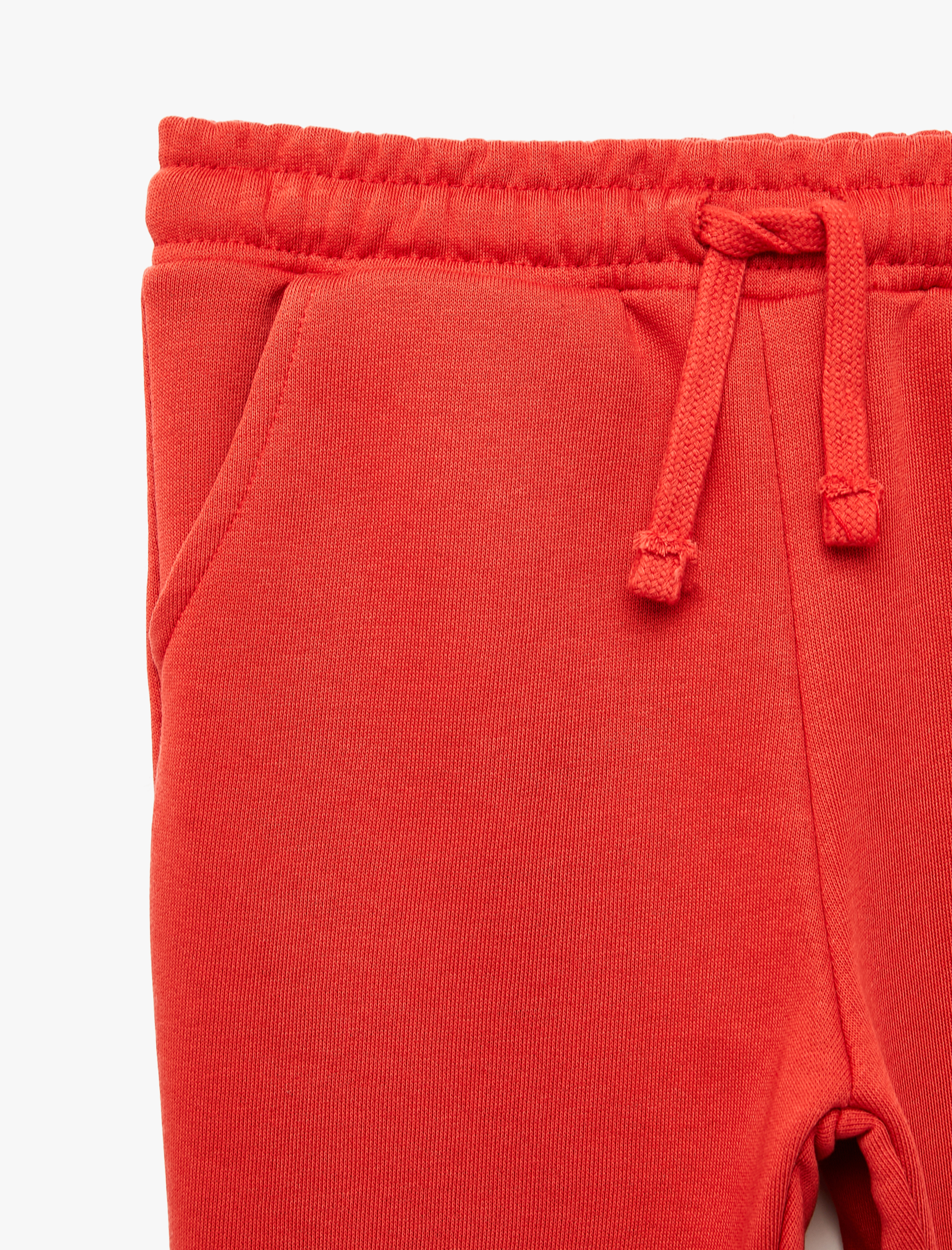 Erkek Çocuk Beli Bağcıklı Şardonlu Cepli Basic Jogger Eşofman Altı
