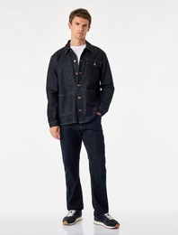 Normal Bel Pamuklu Straight Fit Jean Pantolon - Mark Jean