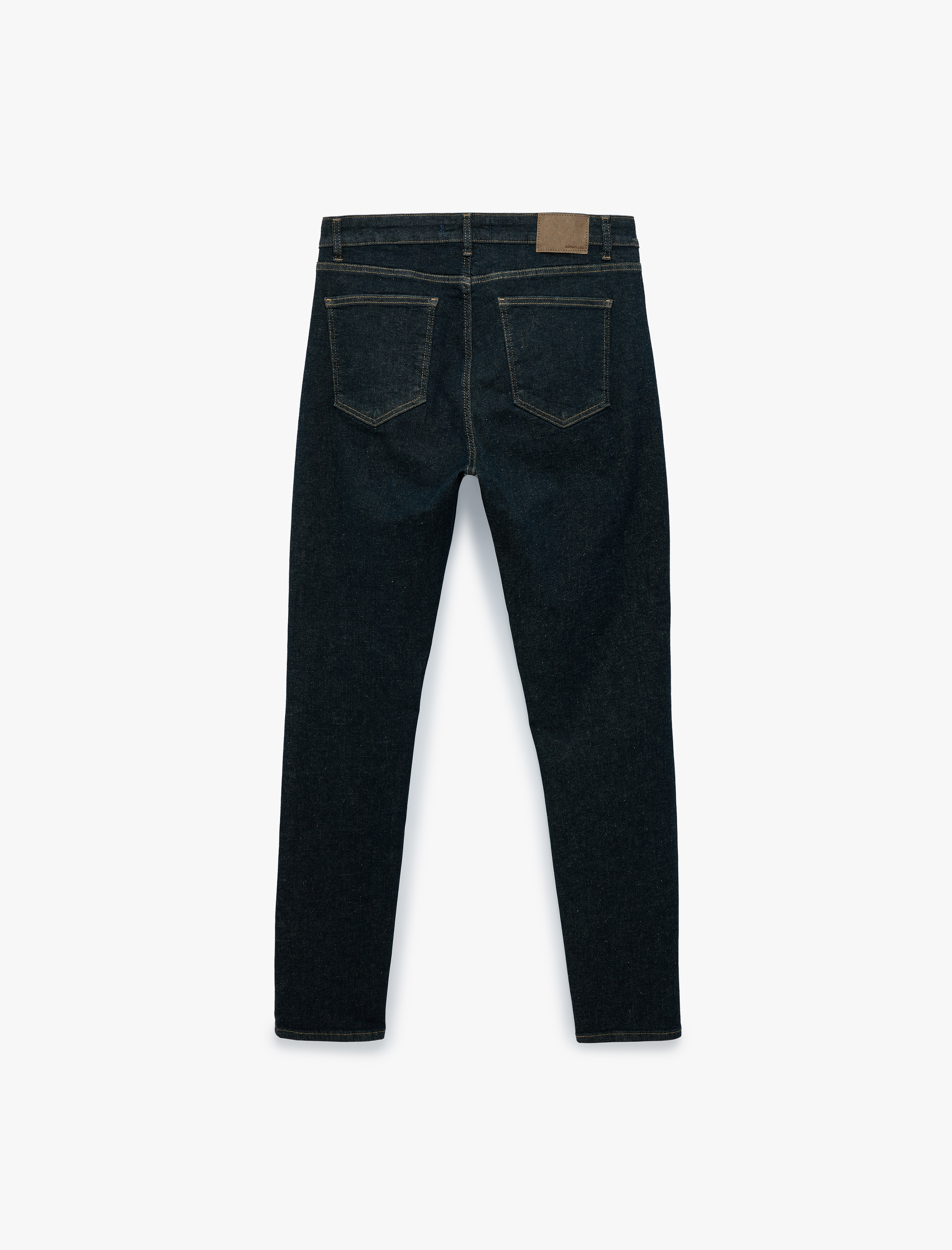   Normal Bel Cepli Skinny Fit Pamuklu Jean Pantolon - Skinny Jeans