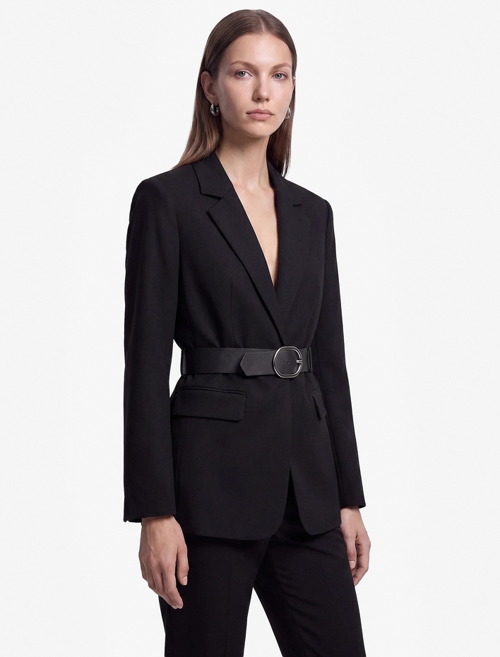  Cepli Yüksek Bel Slim Fit Cigarette Pantolon