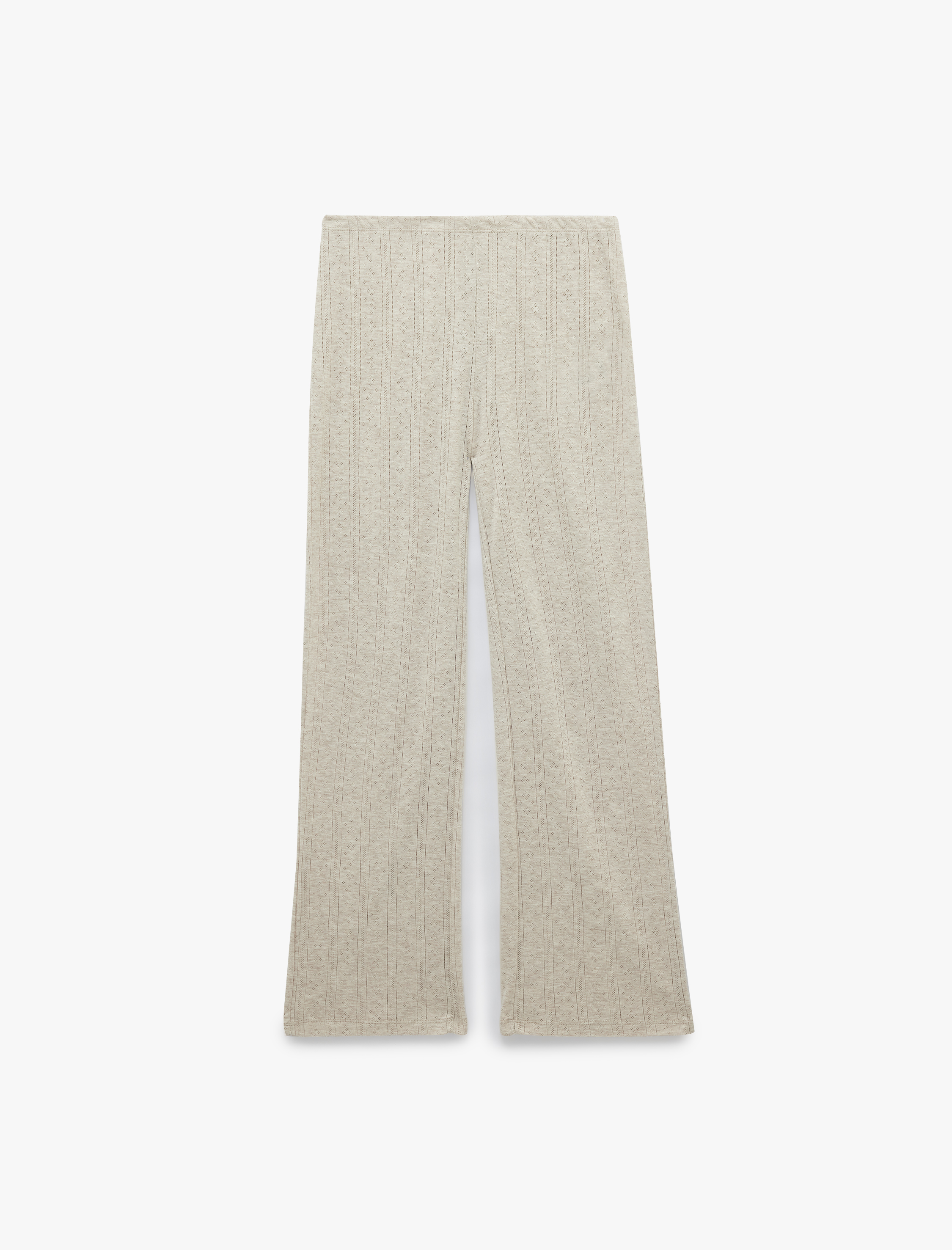   Beli Lastikli Dokulu Uzun Pijama Altı