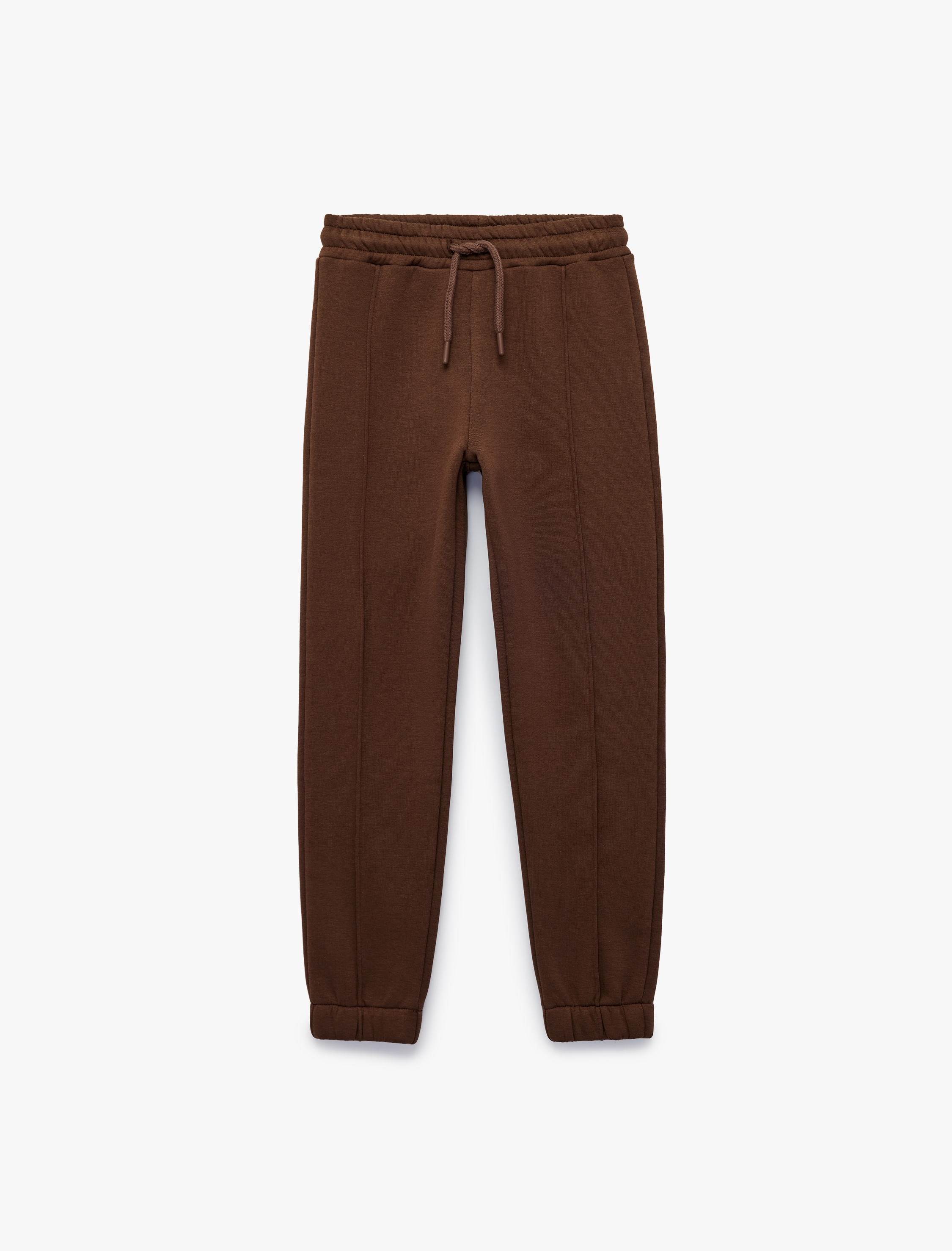  Erkek Çocuk Pamuklu Beli Lastikli Şardonlu Jogger Basic Eşofman Altı