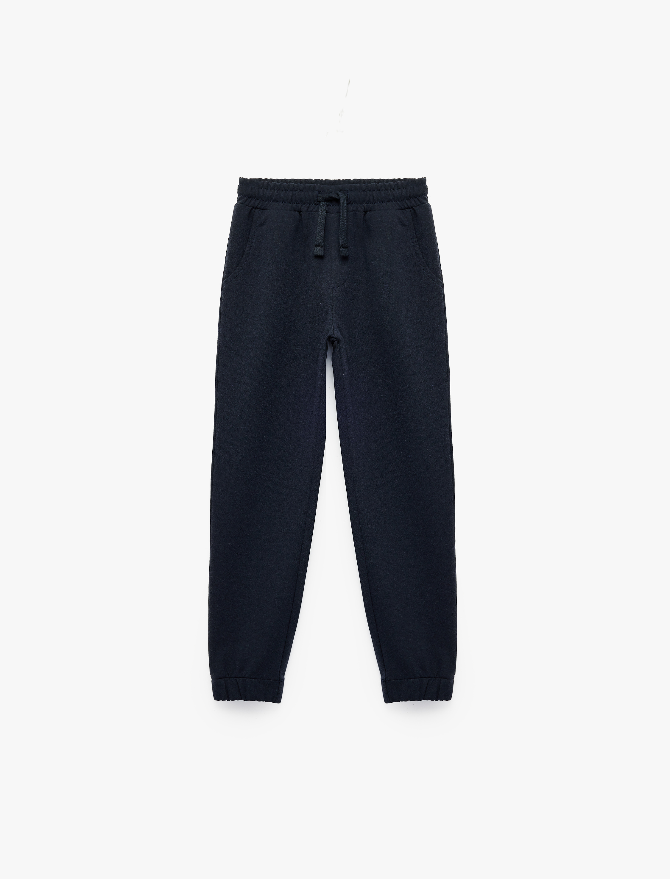  Erkek Çocuk Beli Lastikli Cepli Basic Jogger Eşofman Altı