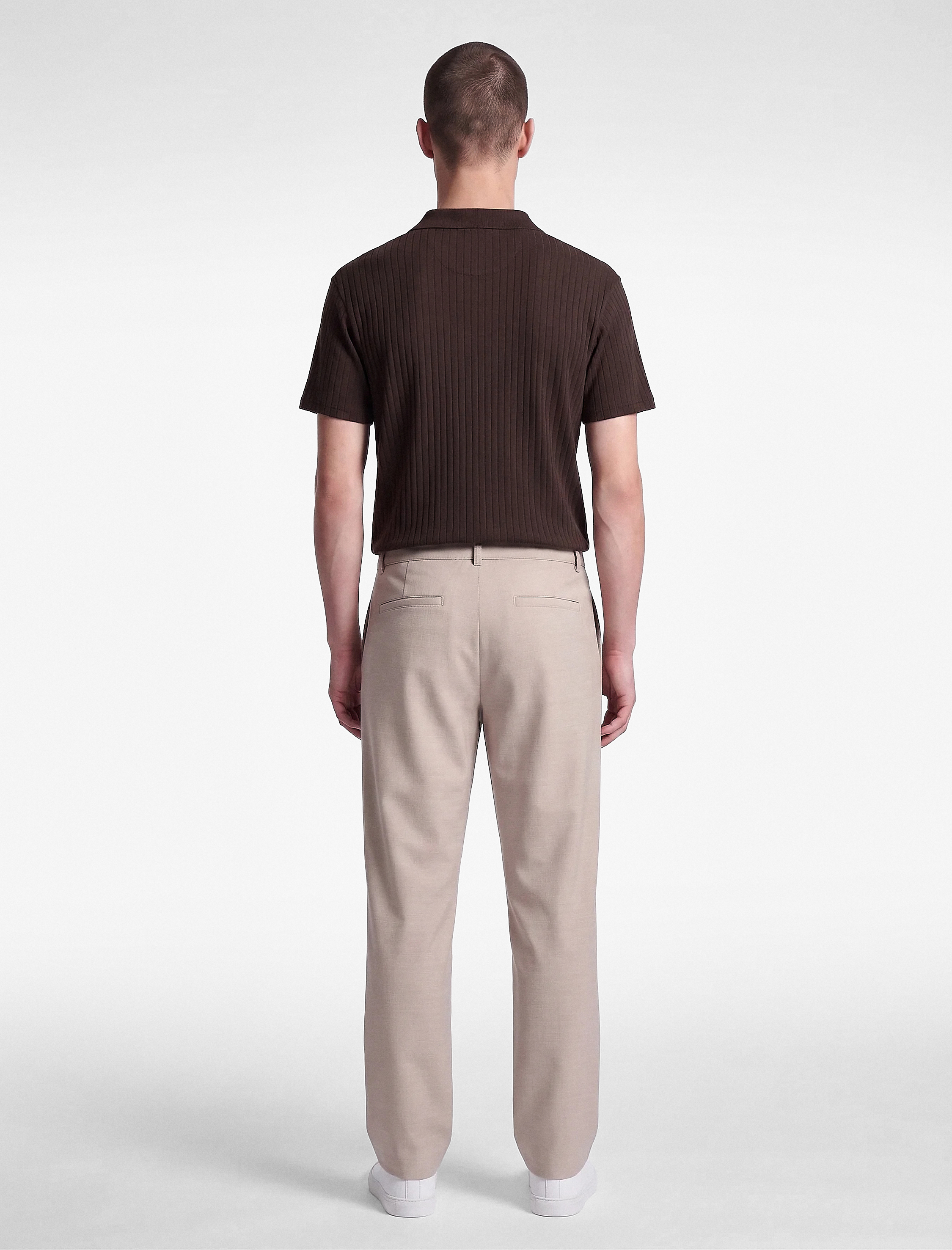   Regular Fit Viskon Karışımlı Cepli Kumaş Pantolon
