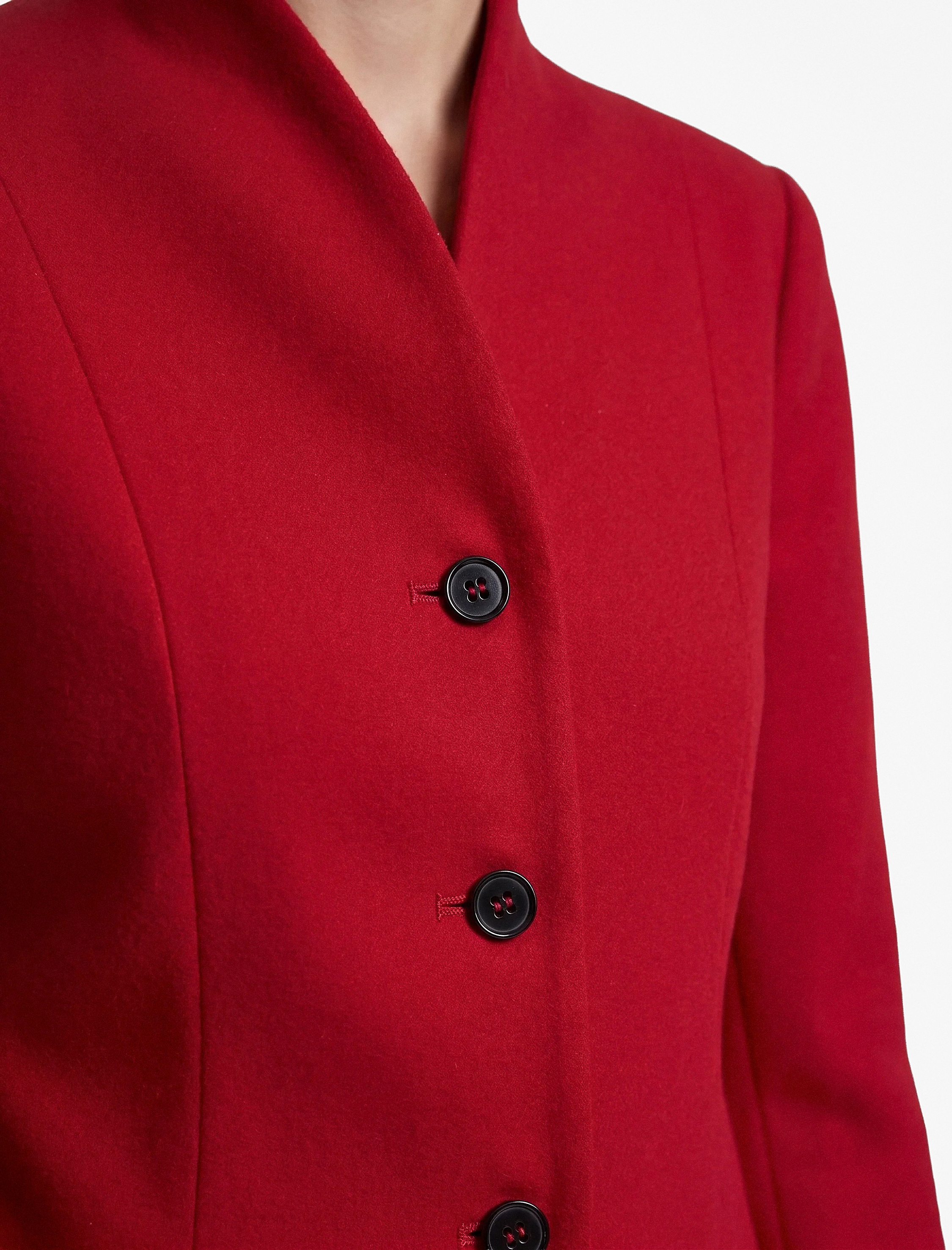   Regular Fit Düğmeli Hakim Yaka Uzun Kollu Blazer Ceket